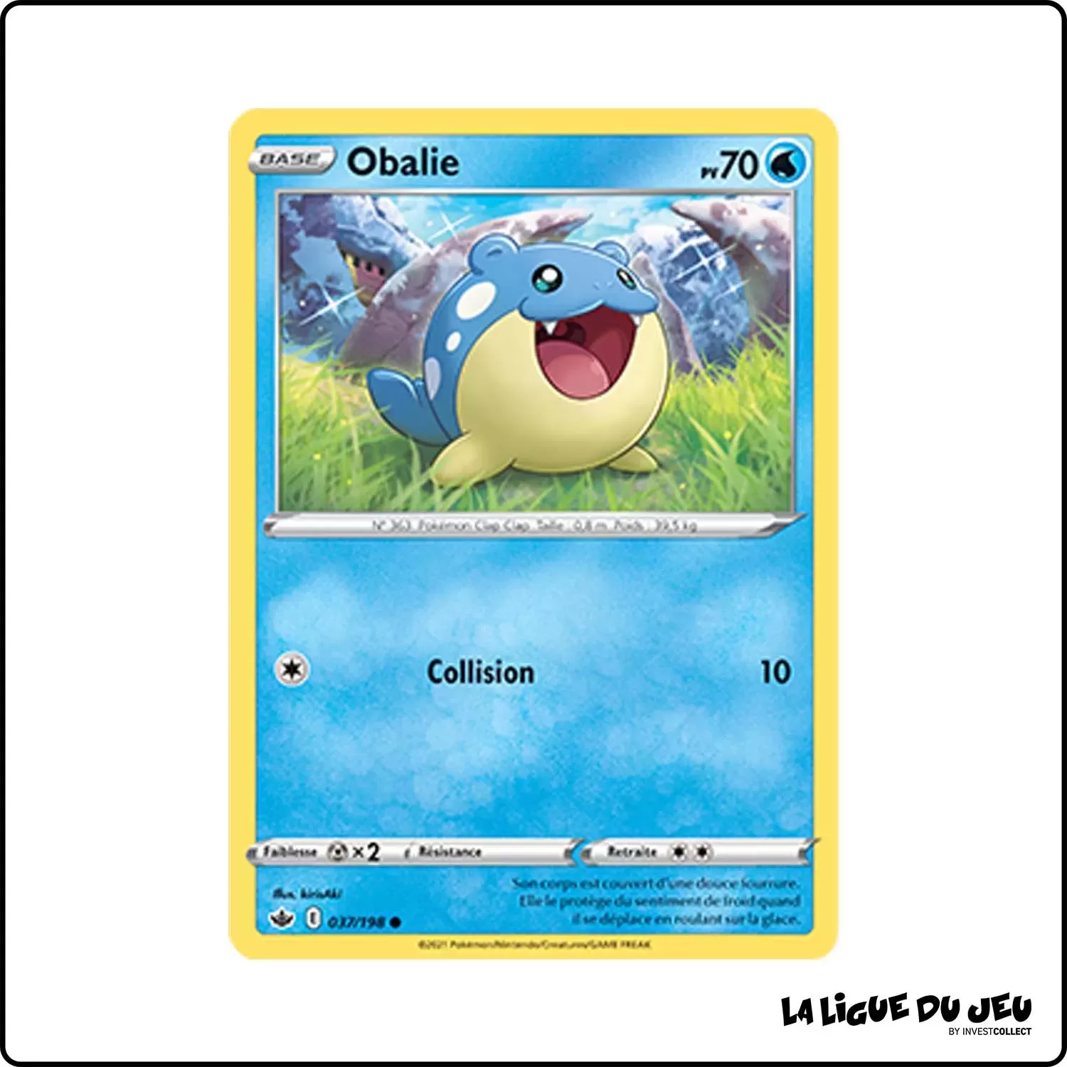 Commune - Pokemon - Règne de Glace - Obalie 37/198