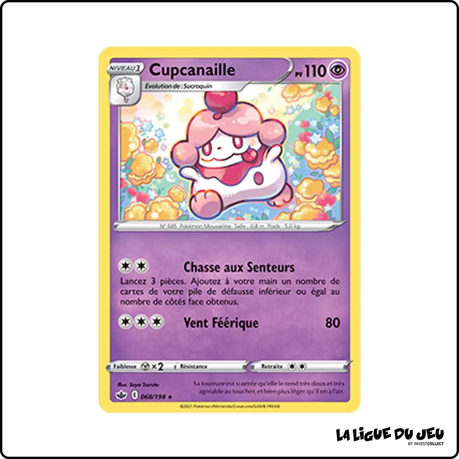 Rare - Pokemon - Règne de Glace - Cupcanaille 68/198