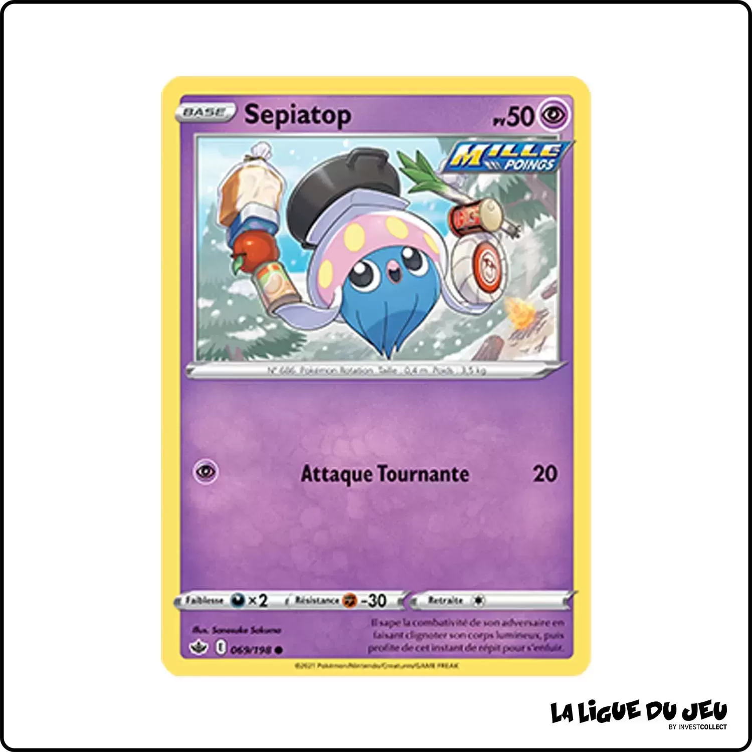 Commune - Pokemon - Règne de Glace - Sepiatop 69/198