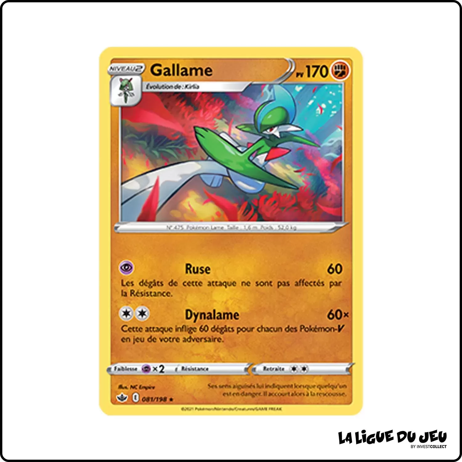 Rare - Pokemon - Règne de Glace - Gallame 81/198