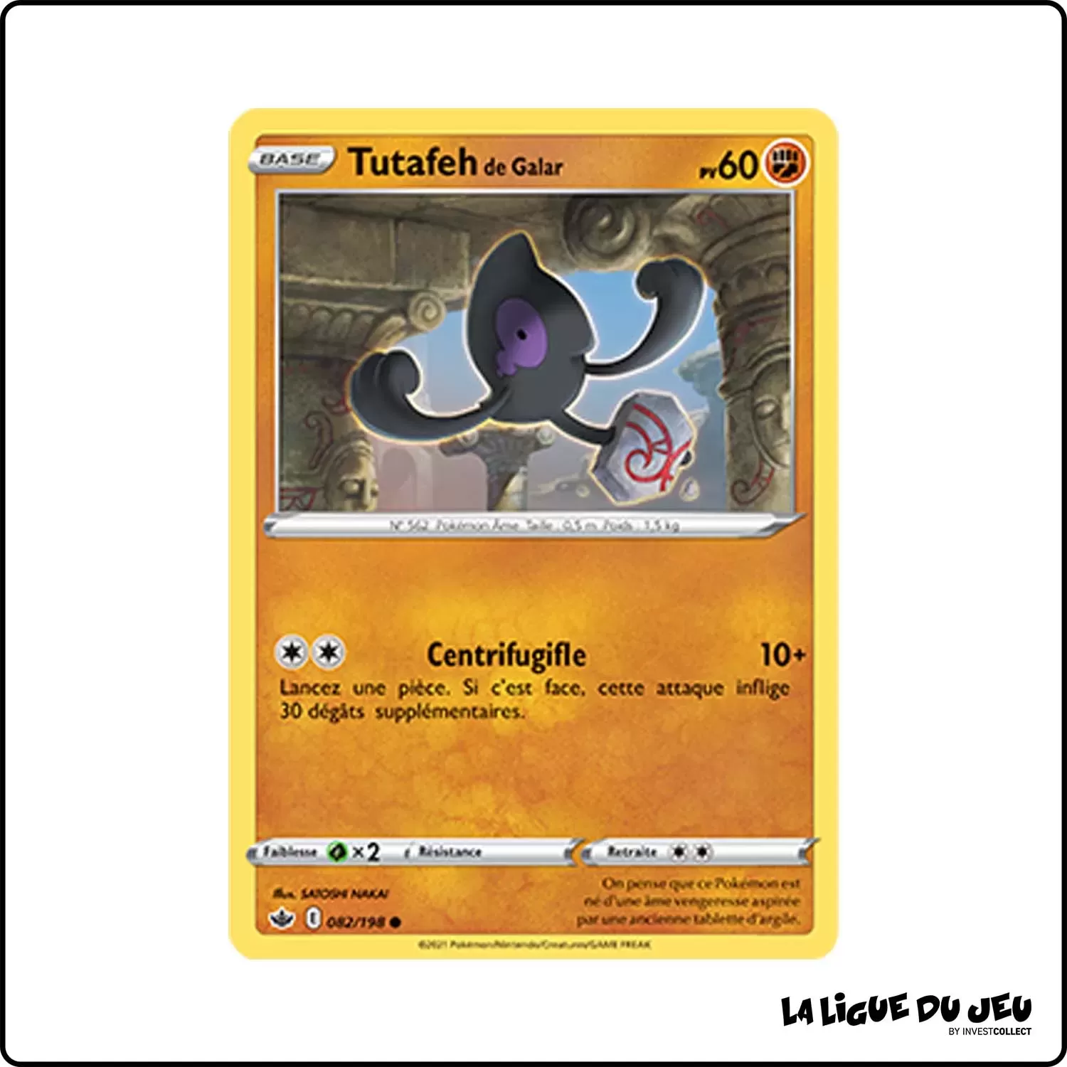 Commune - Pokemon - Règne de Glace - Tutafeh de Galar 82/198