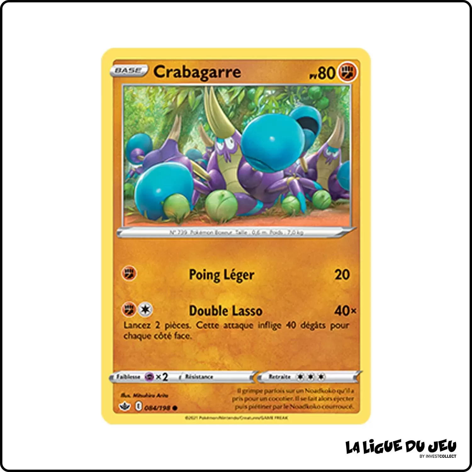 Commune - Pokemon - Règne de Glace - Crabagarre 84/198