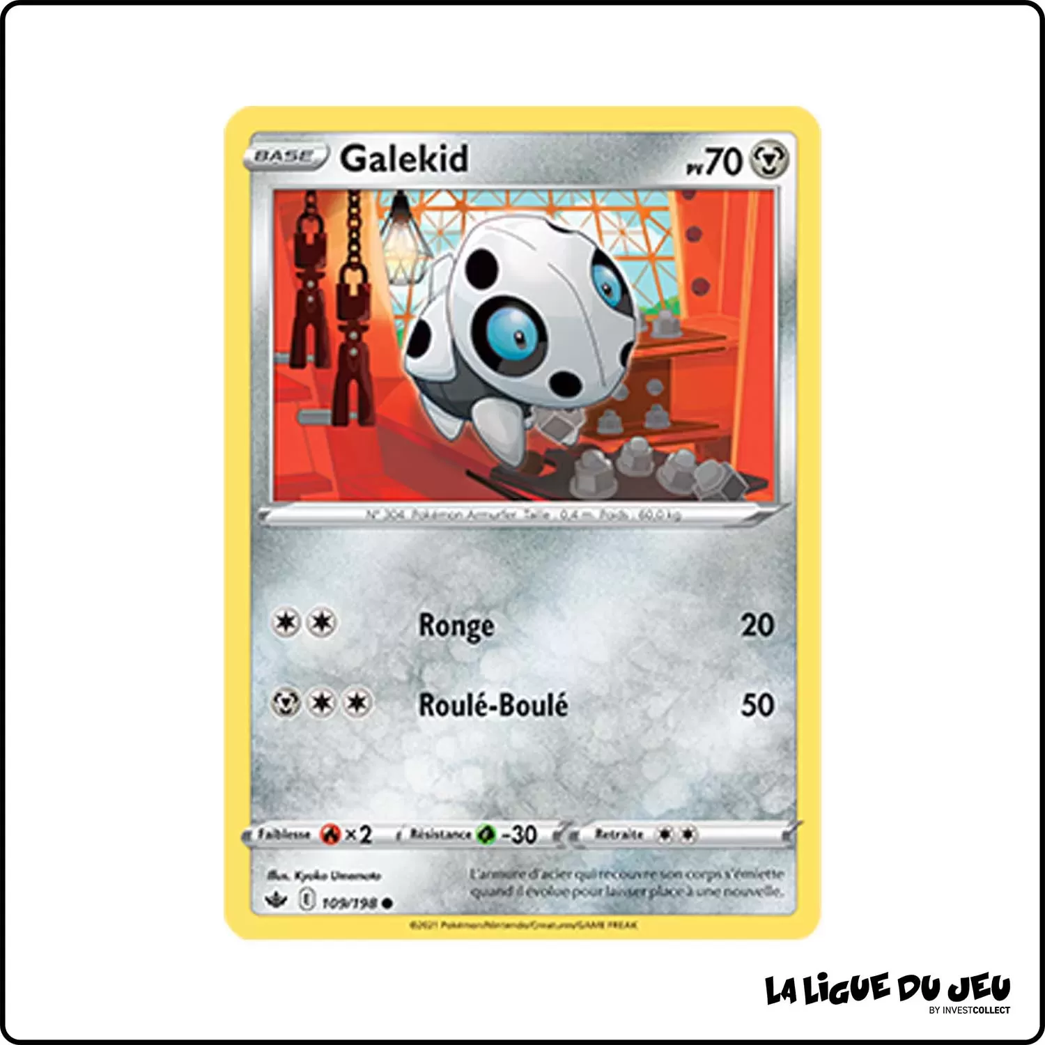 Commune - Pokemon - Règne de Glace - Galekid 109/198