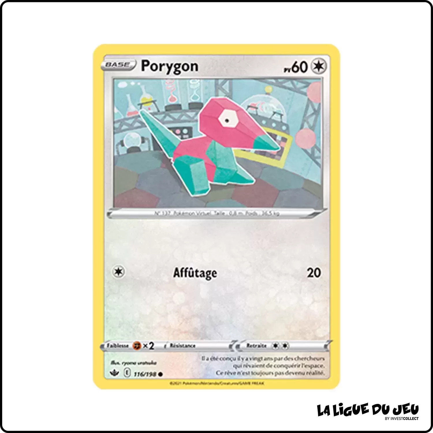 Commune - Pokemon - Règne de Glace - Porygon 116/198