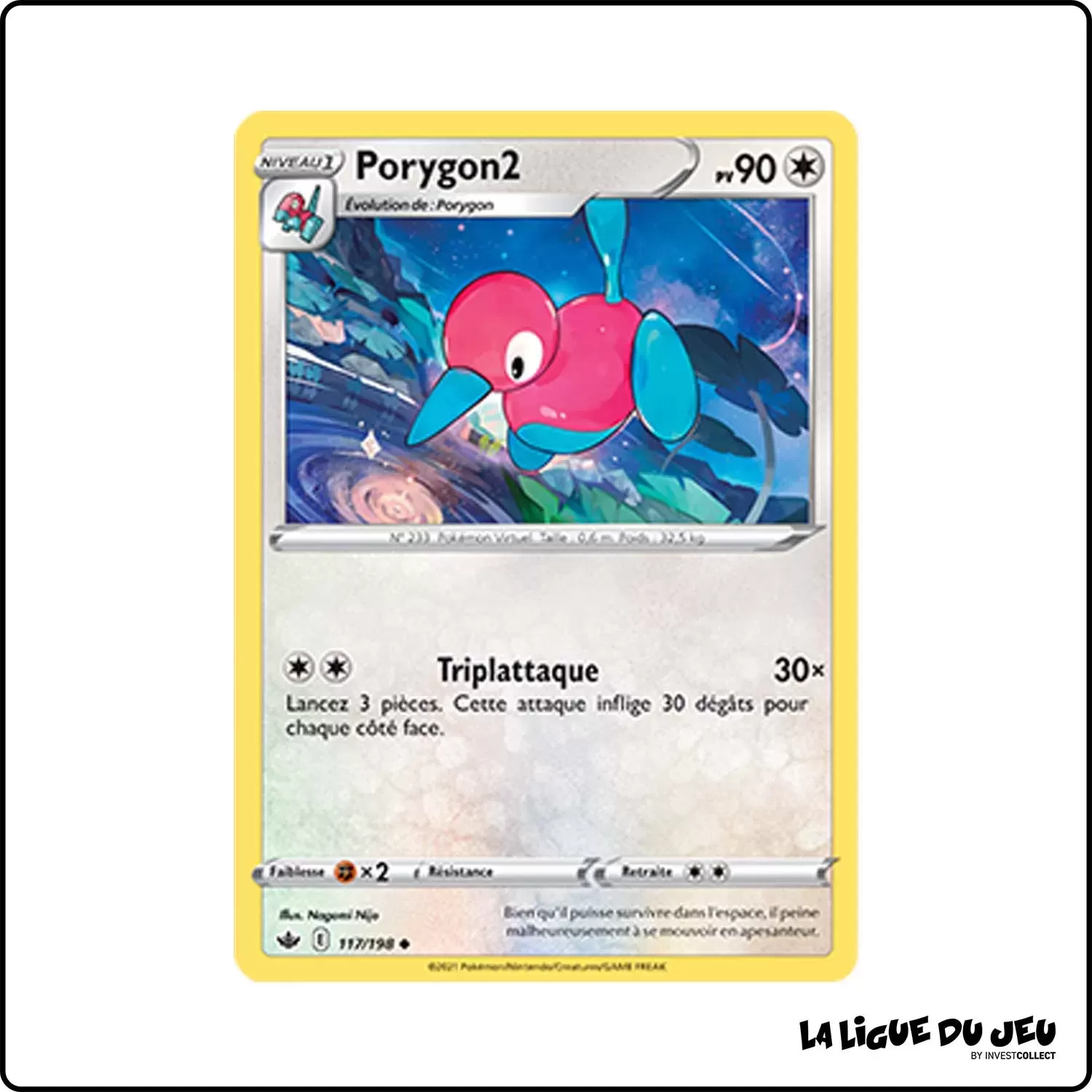 Peu commune - Pokemon - Règne de Glace - Porygon2 117/198