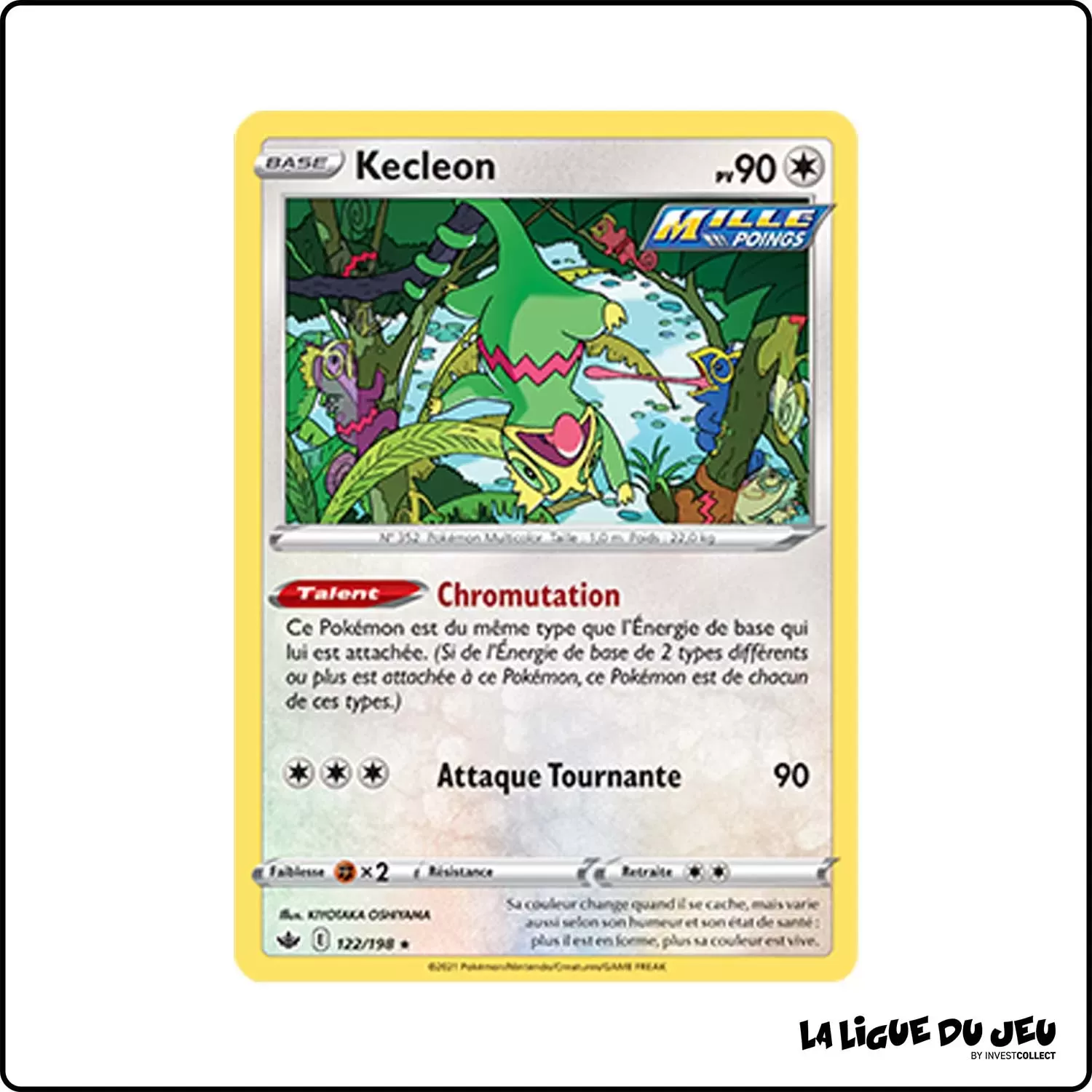 Rare - Pokemon - Règne de Glace - Kecleon 122/198