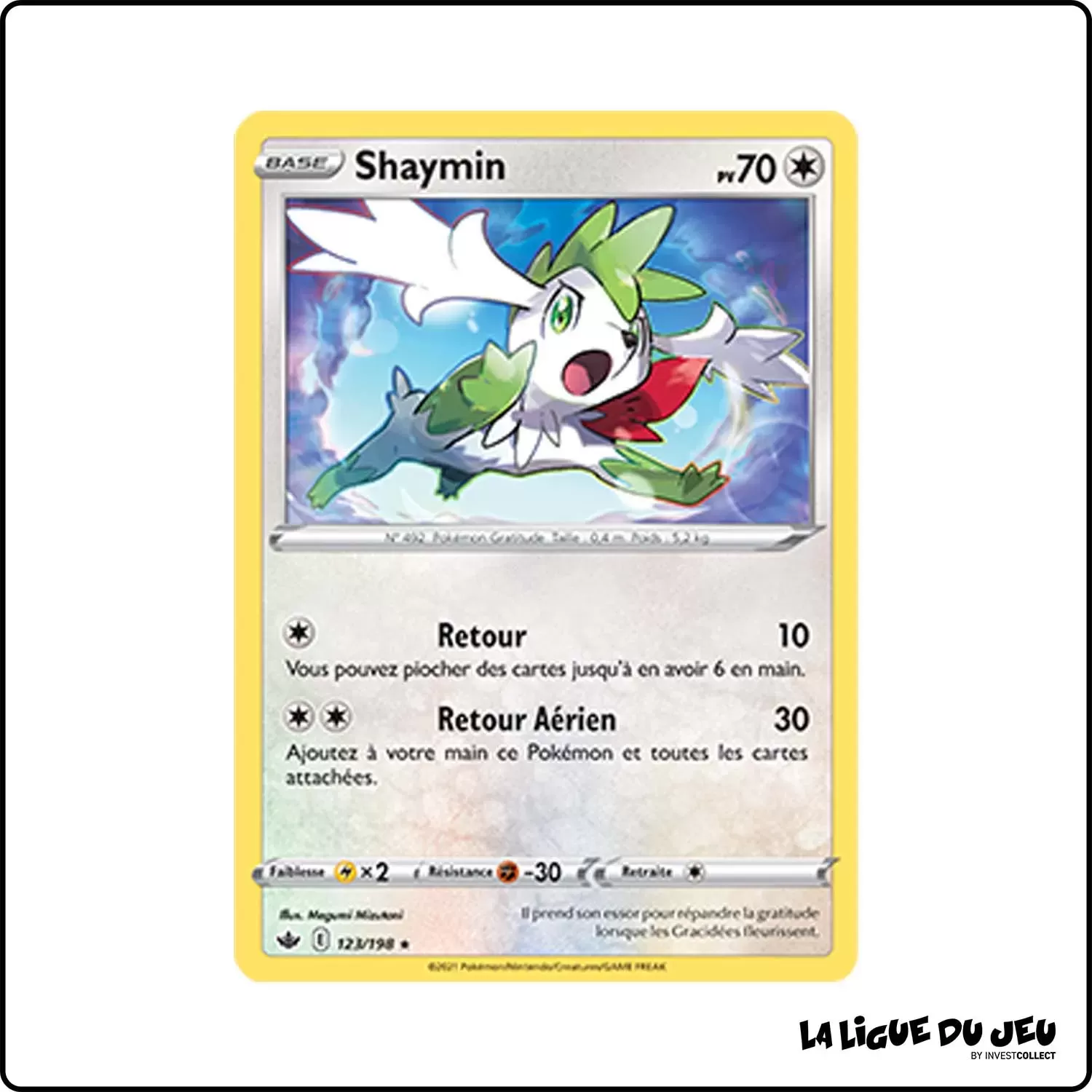 Holo - Pokemon - Règne de Glace - Shaymin 123/198