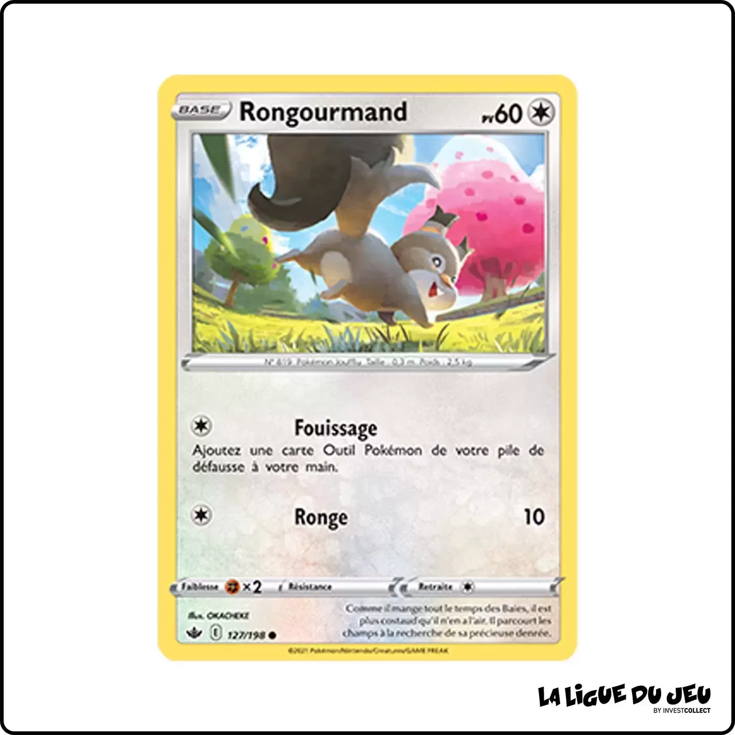 Commune - Pokemon - Règne de Glace - Rongourmand 127/198