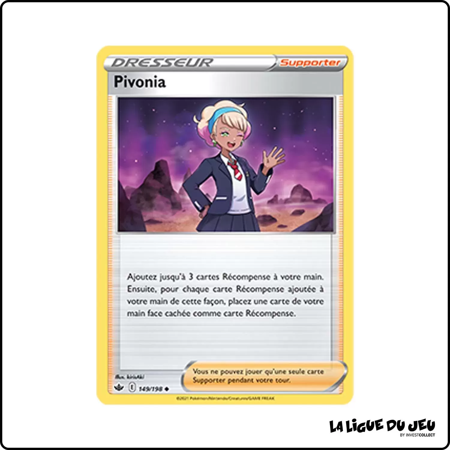 Peu commune - Pokemon - Règne de Glace - Pivonia 149/198