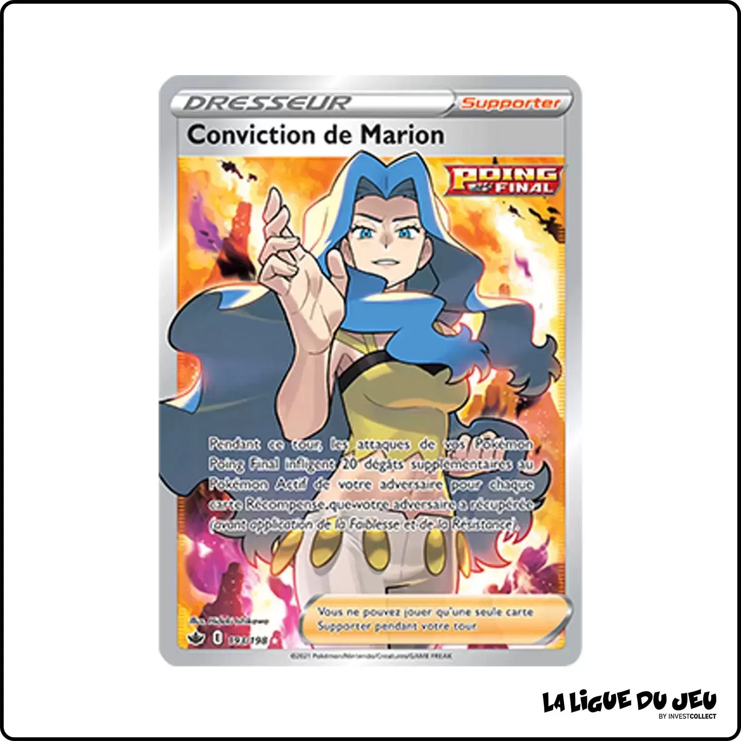 Ultra - Pokemon - Règne de Glace - Conviction de Marion 193/198