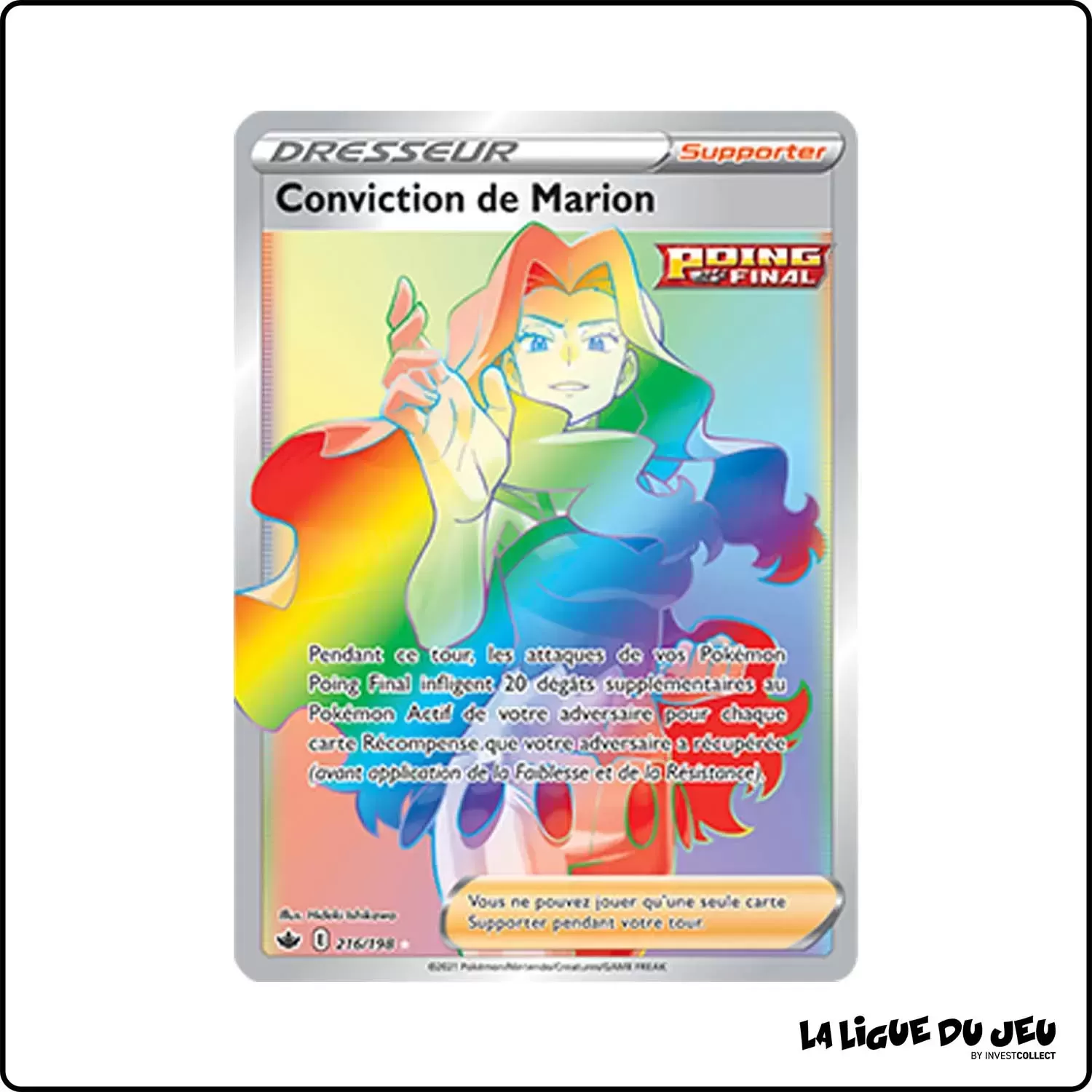 Secrete - Pokemon - Règne de Glace - Conviction de Marion 216/198