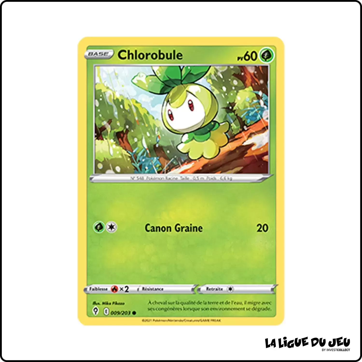 Commune - Pokemon - Évolution Céleste - Chlorobule 9/203