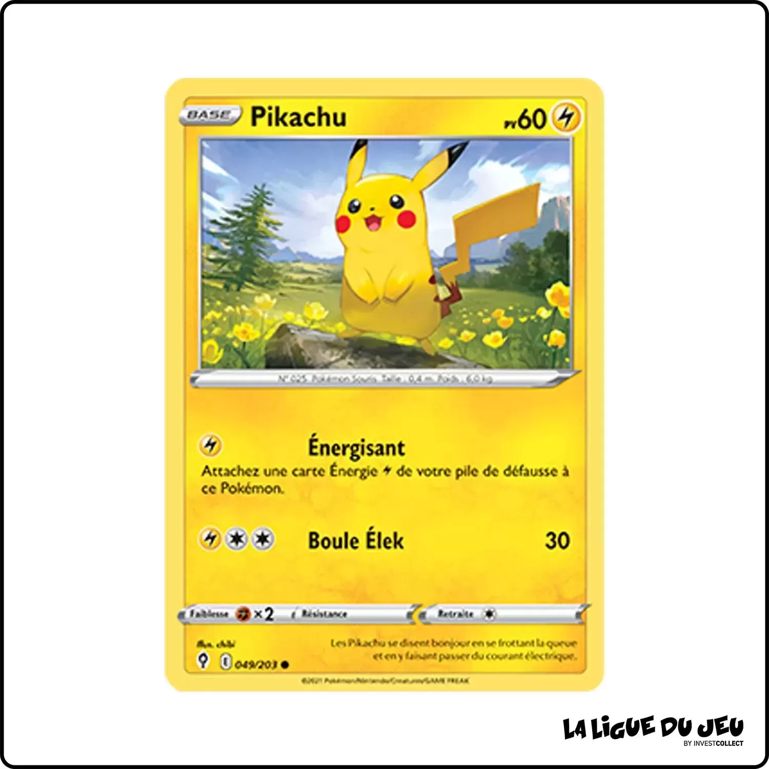 Commune - Pokemon - Évolution Céleste - Pikachu 49/203