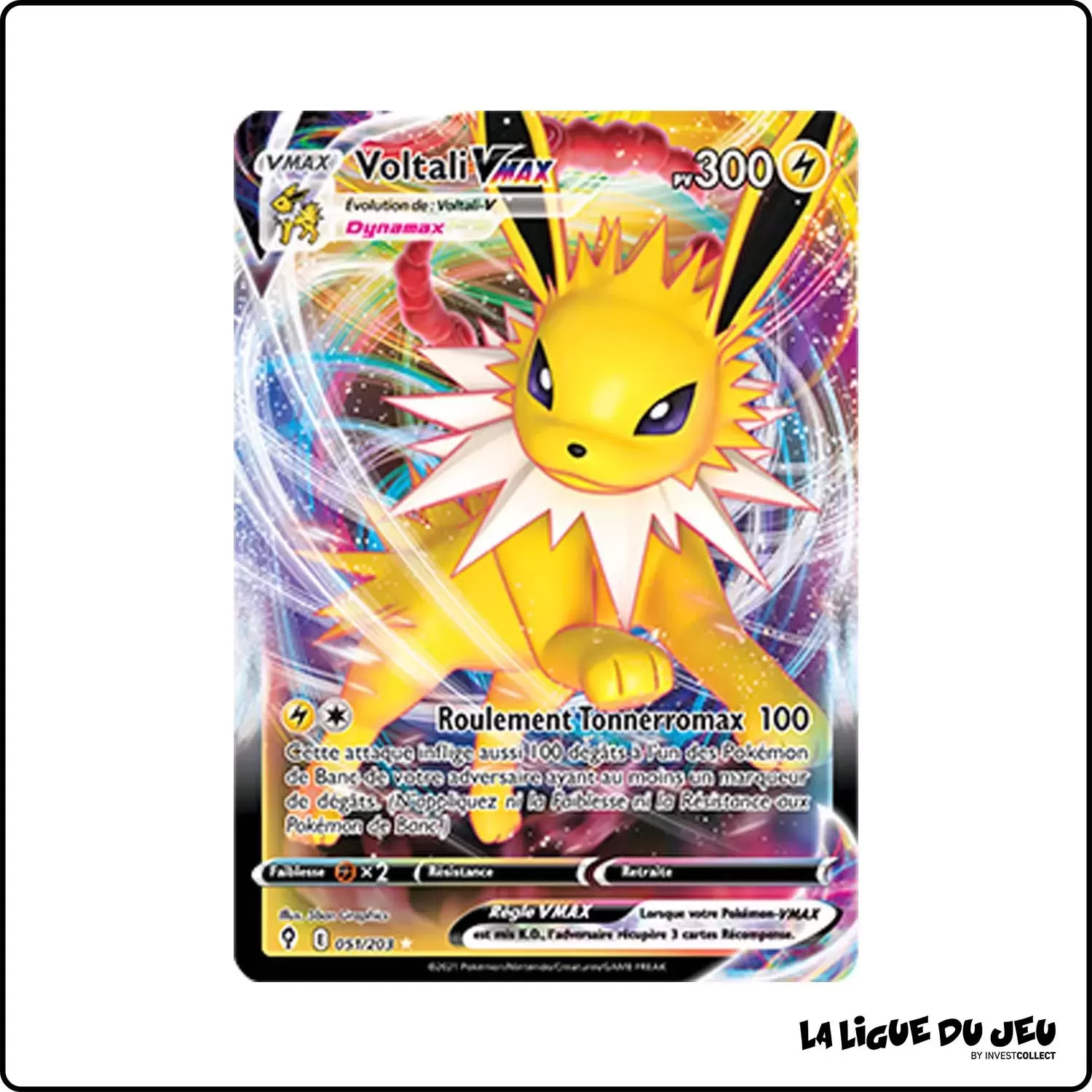 Ultra - Pokemon - Évolution Céleste - Voltali-VMAX 51/203