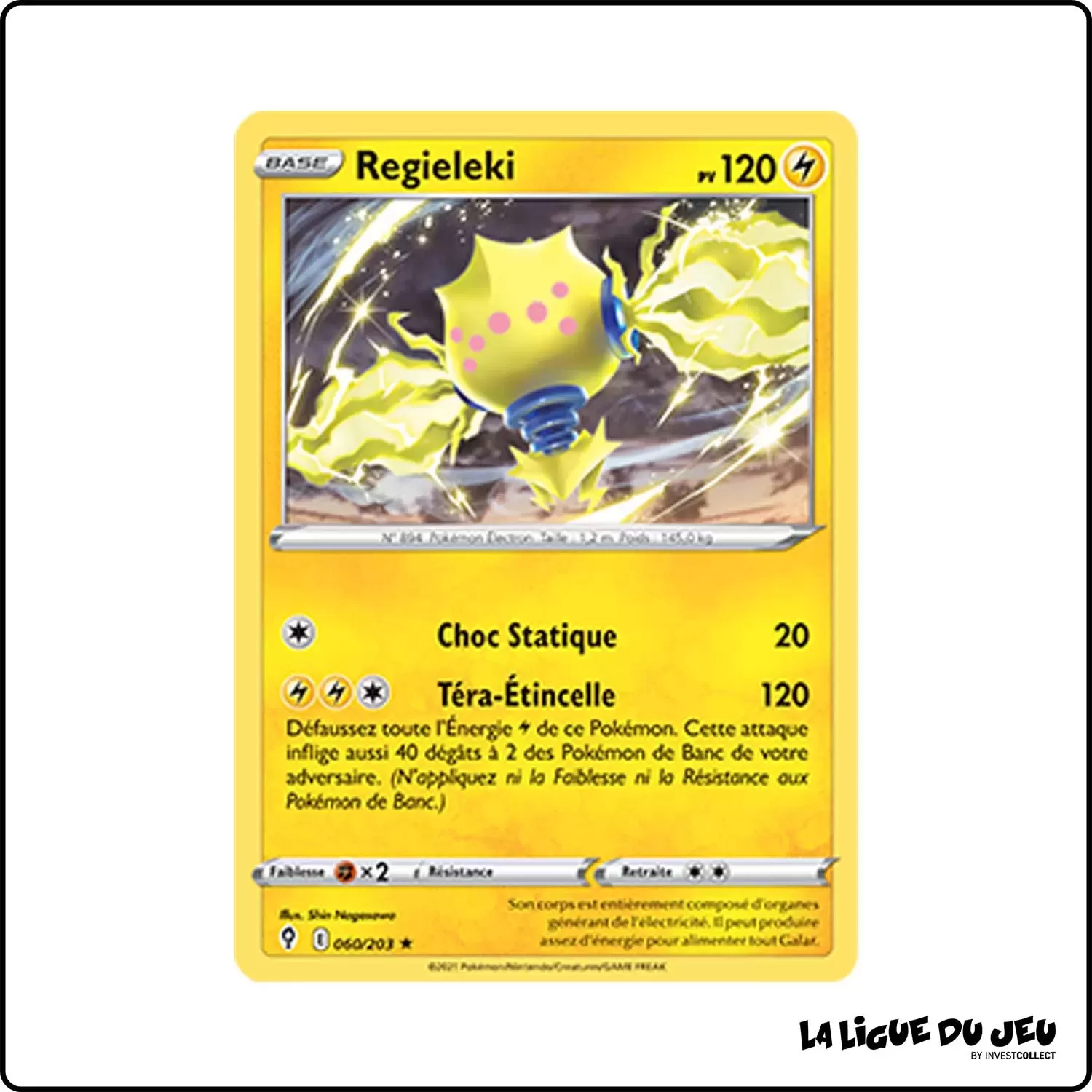 Holo - Pokemon - Évolution Céleste - Regieleki 60/203