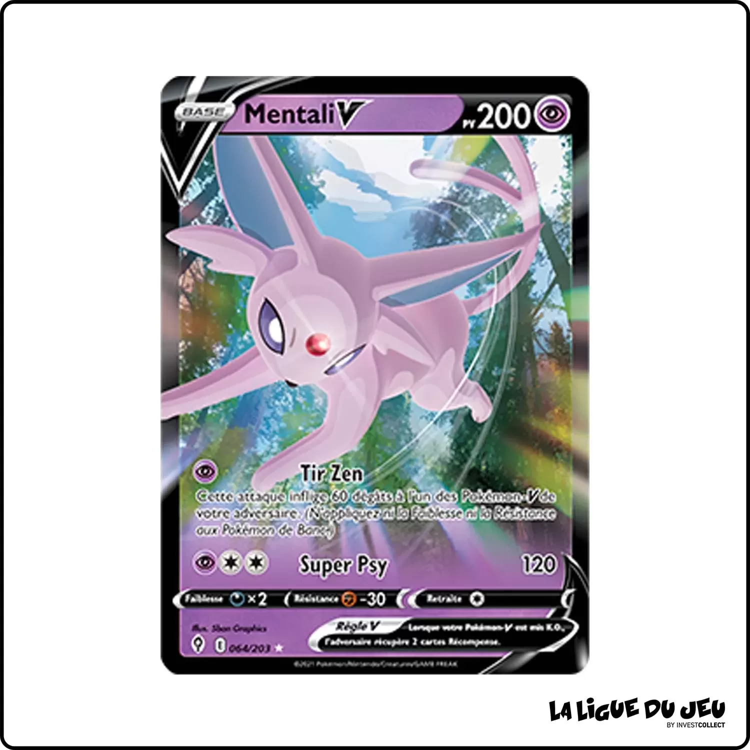 Ultra - Pokemon - Évolution Céleste - Mentali-V 64/203