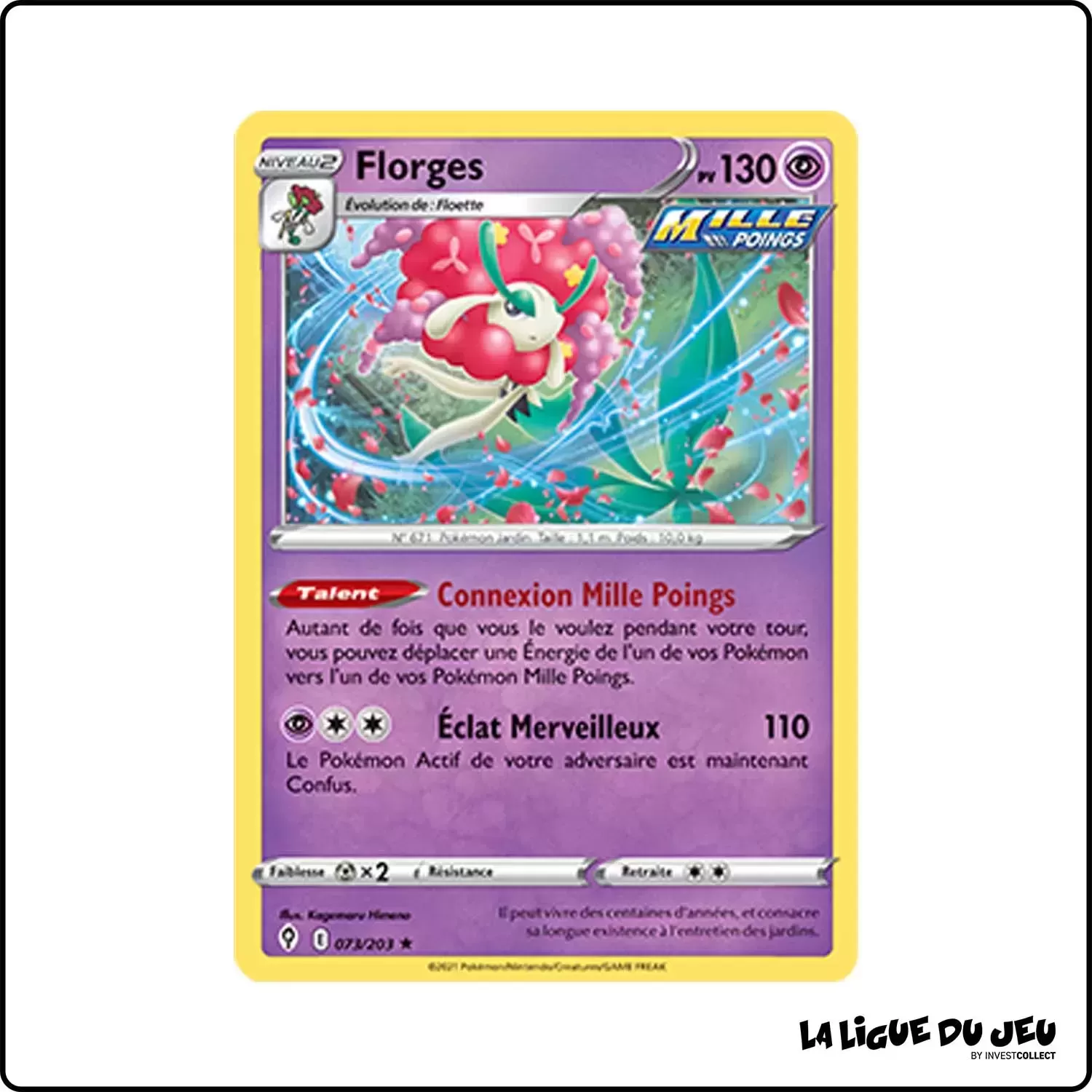 Holo - Pokemon - Évolution Céleste - Florges 73/203