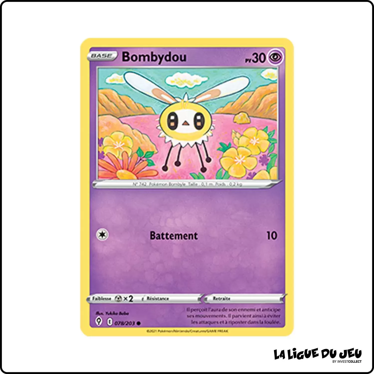 Commune - Pokemon - Évolution Céleste - Bombydou 78/203