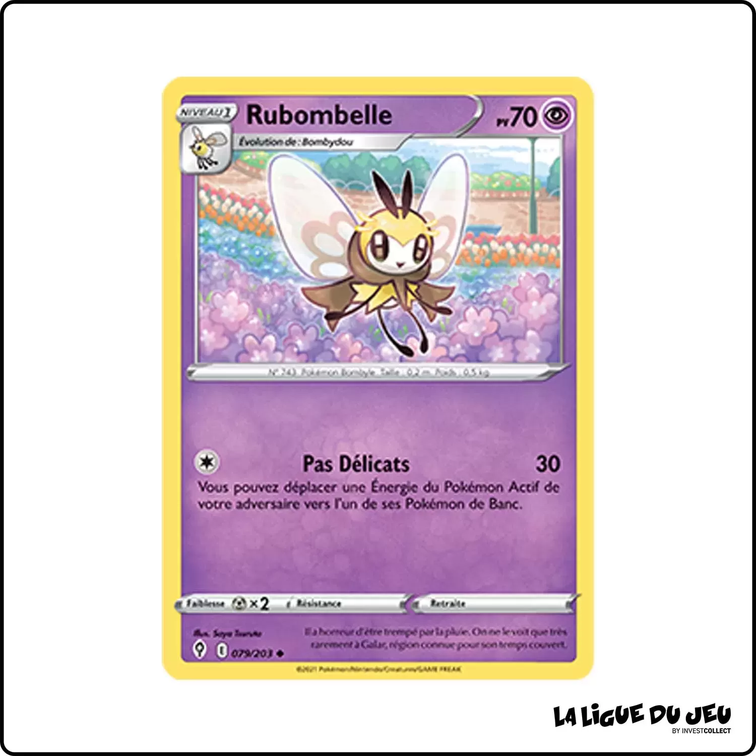 Peu commune - Pokemon - Évolution Céleste - Rubombelle 79/203