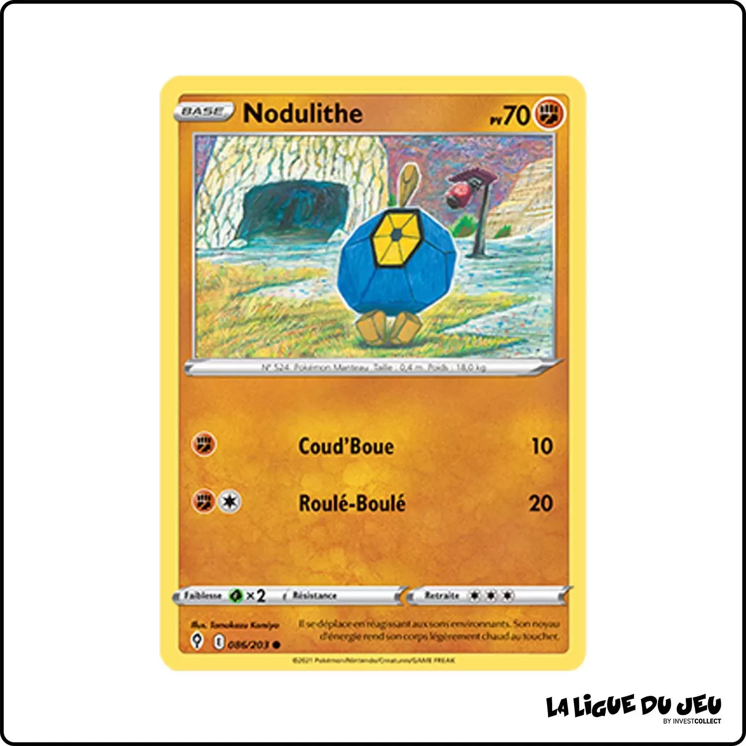 Commune - Pokemon - Évolution Céleste - Nodulithe 86/203