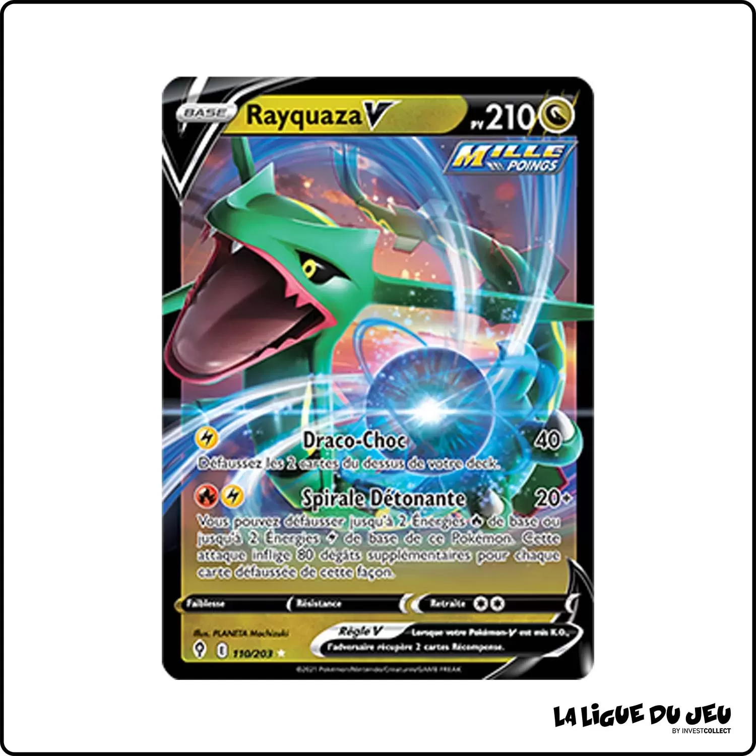 Ultra - Pokemon - Évolution Céleste - Rayquaza-V 110/203