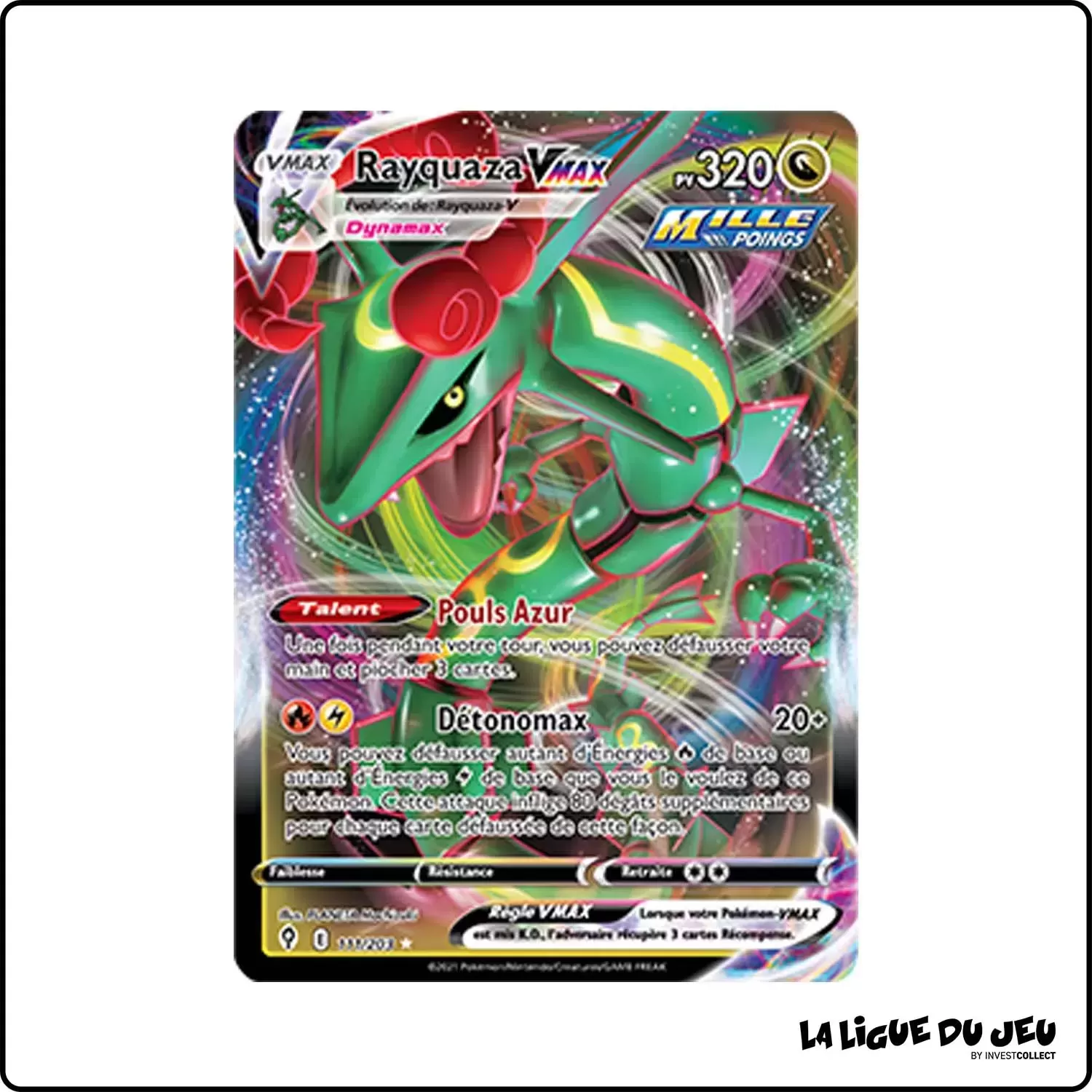 Ultra - Pokemon - Évolution Céleste - Rayquaza-VMAX 111/203