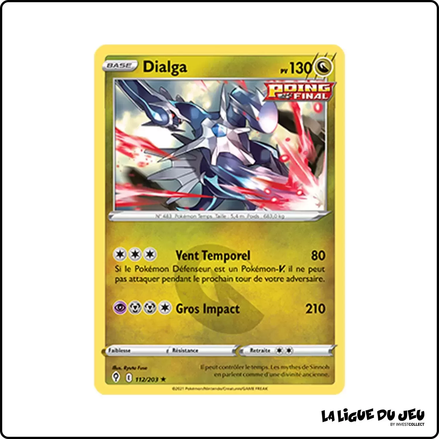 Holo - Pokemon - Évolution Céleste - Dialga 112/203