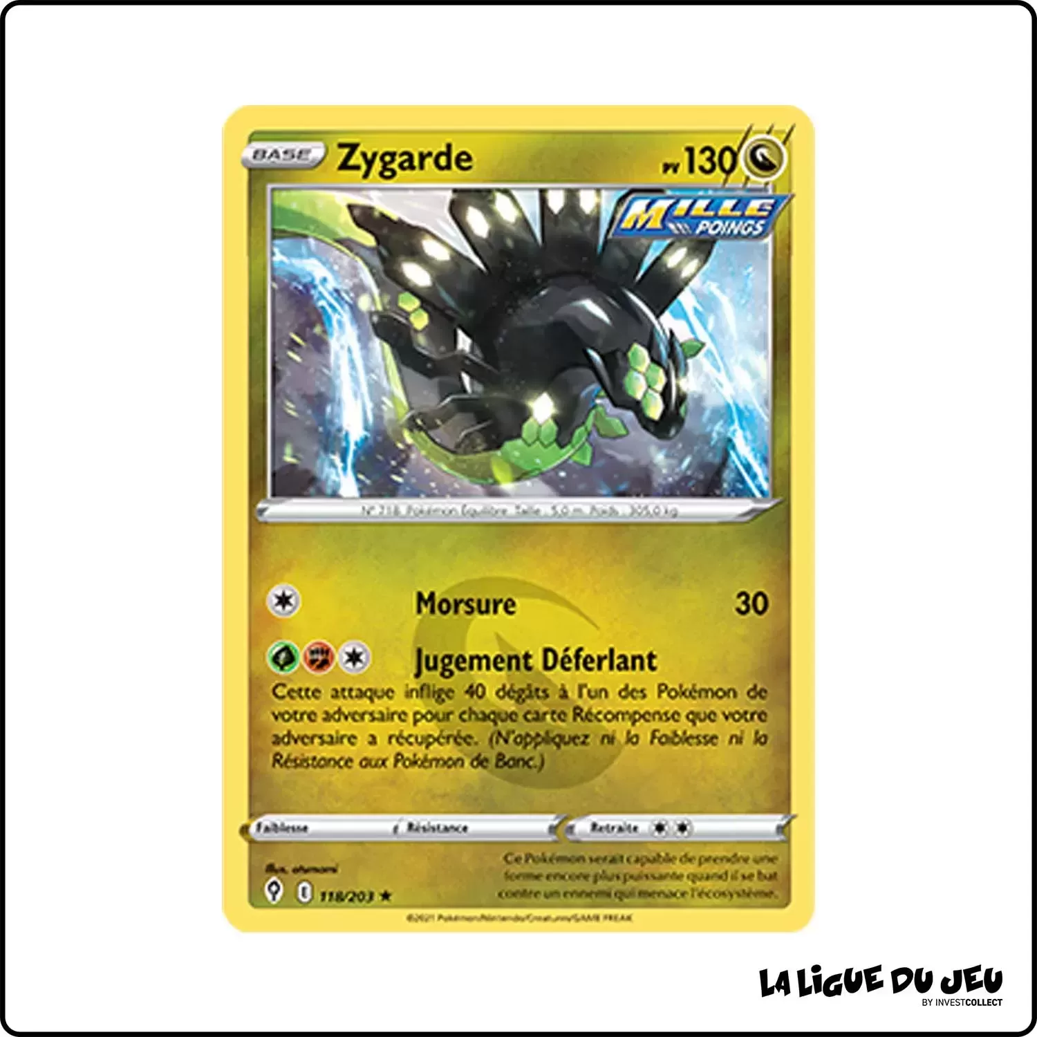 Holo - Pokemon - Évolution Céleste - Zygarde 118/203