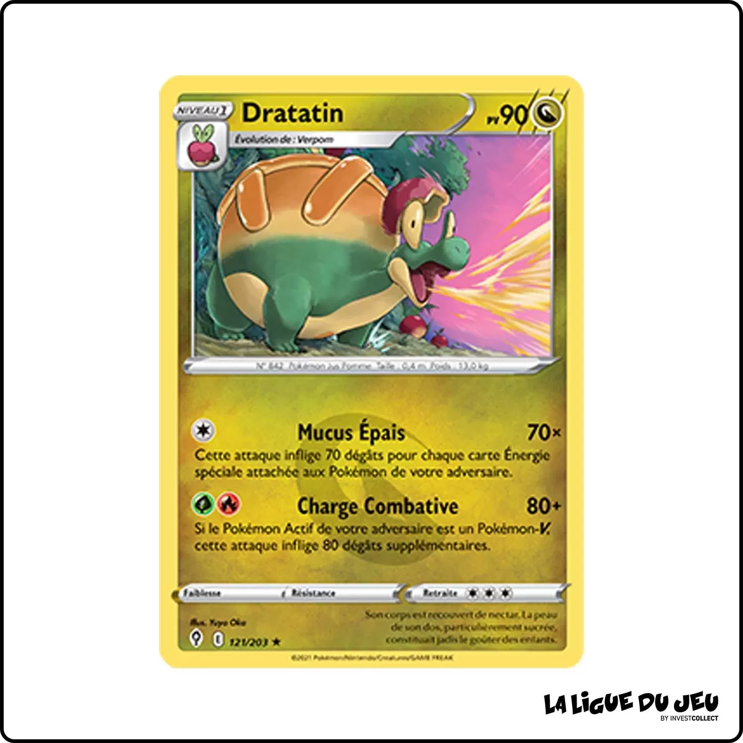 Rare - Pokemon - Évolution Céleste - Dratatin 121/203