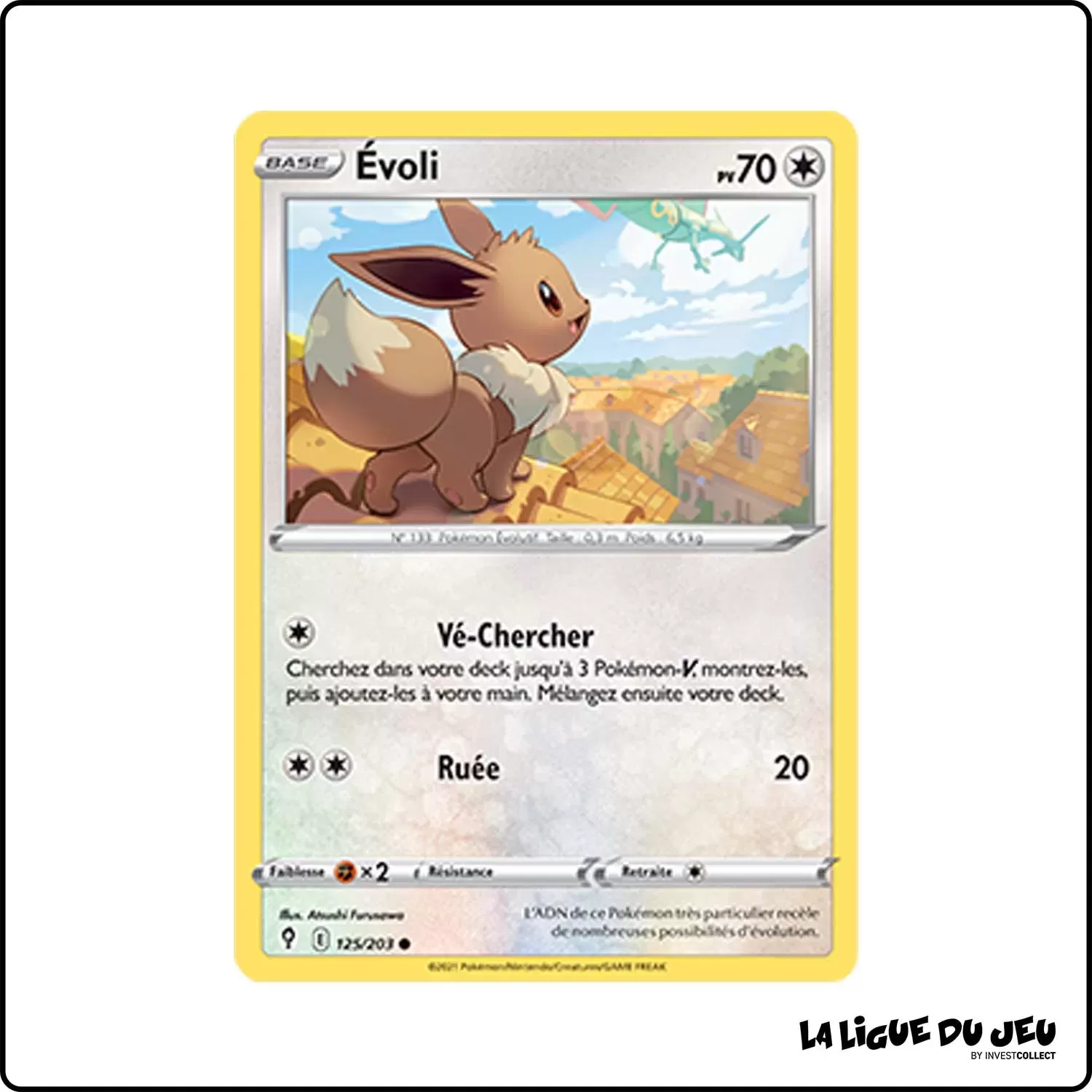 Commune - Pokemon - Évolution Céleste - Évoli 125/203