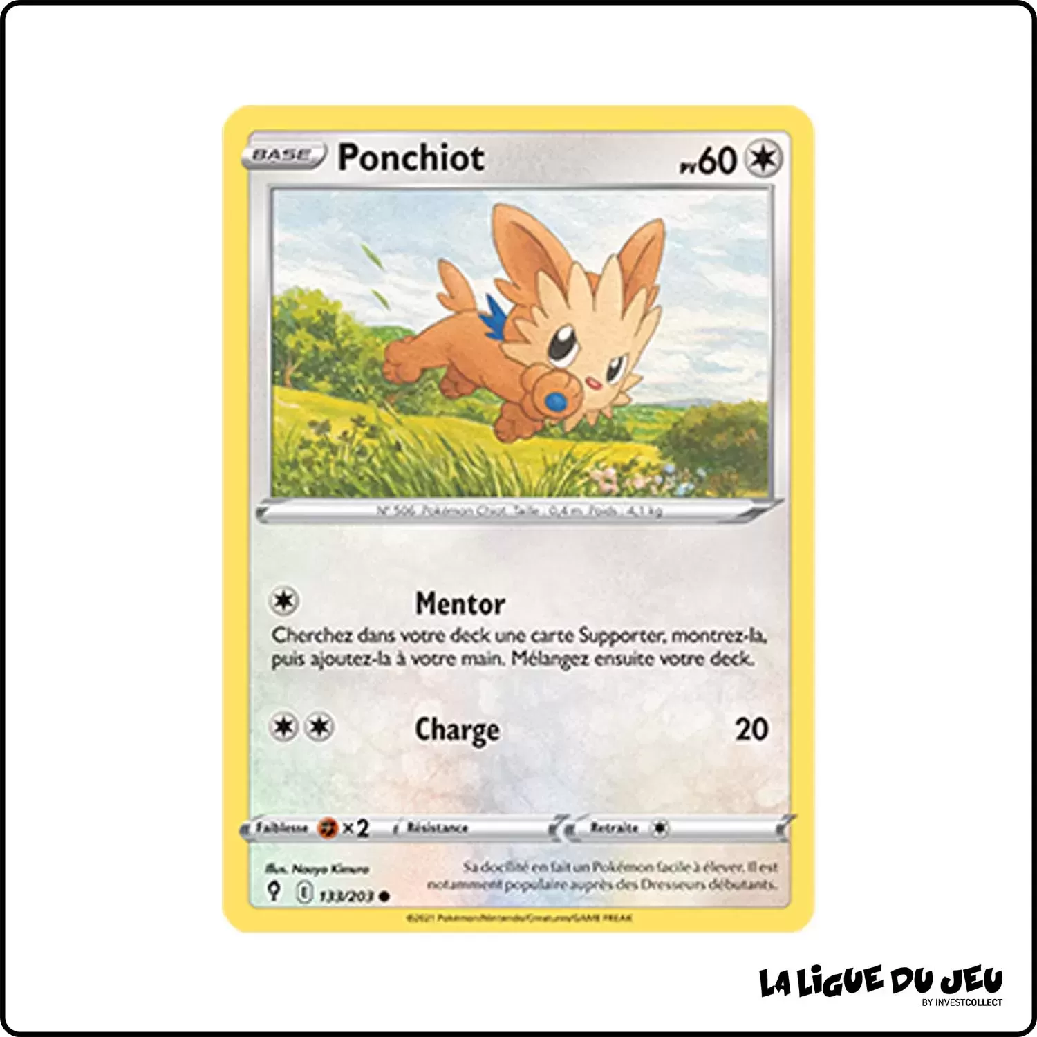 Commune - Pokemon - Évolution Céleste - Ponchiot 133/203