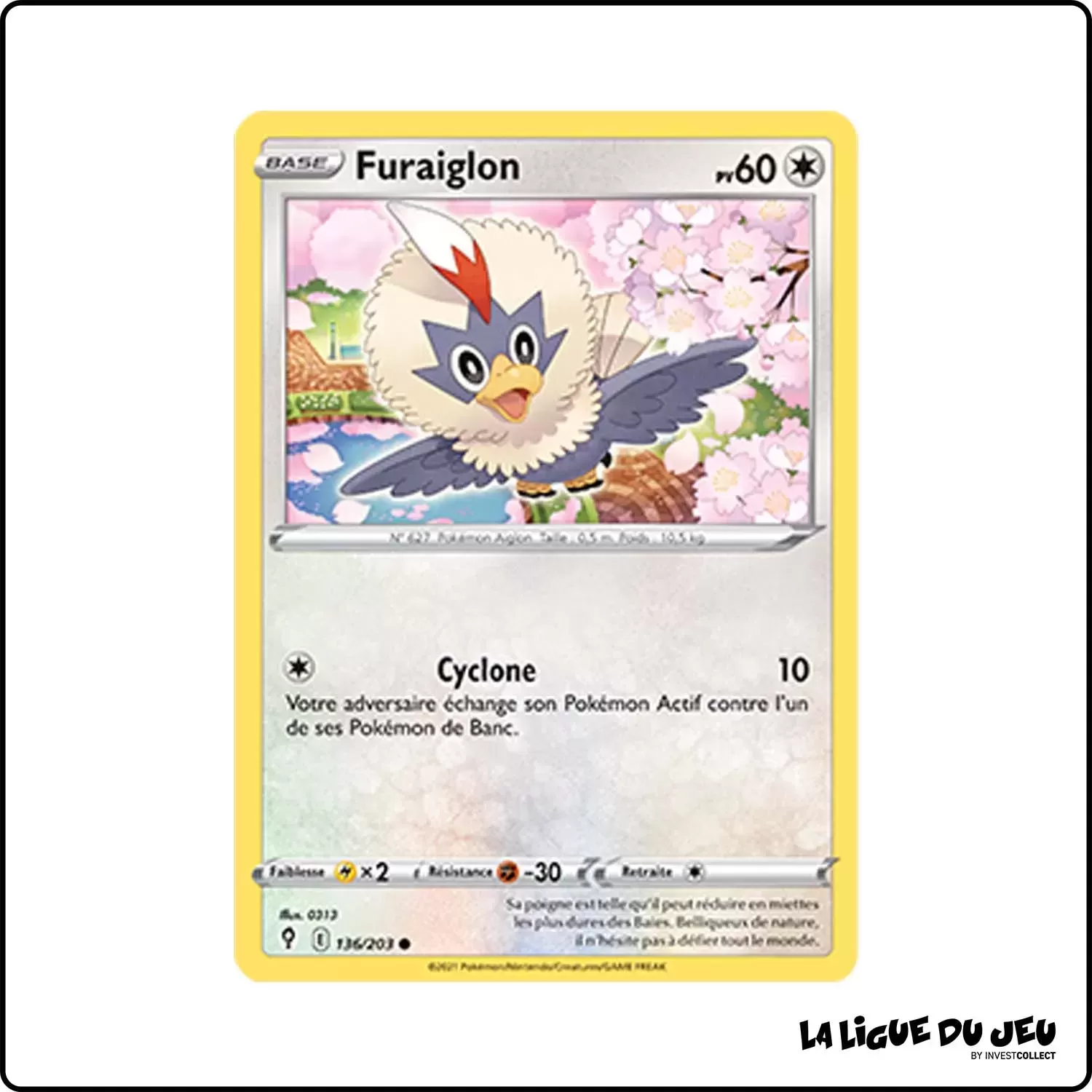 Commune - Pokemon - Évolution Céleste - Furaiglon 136/203