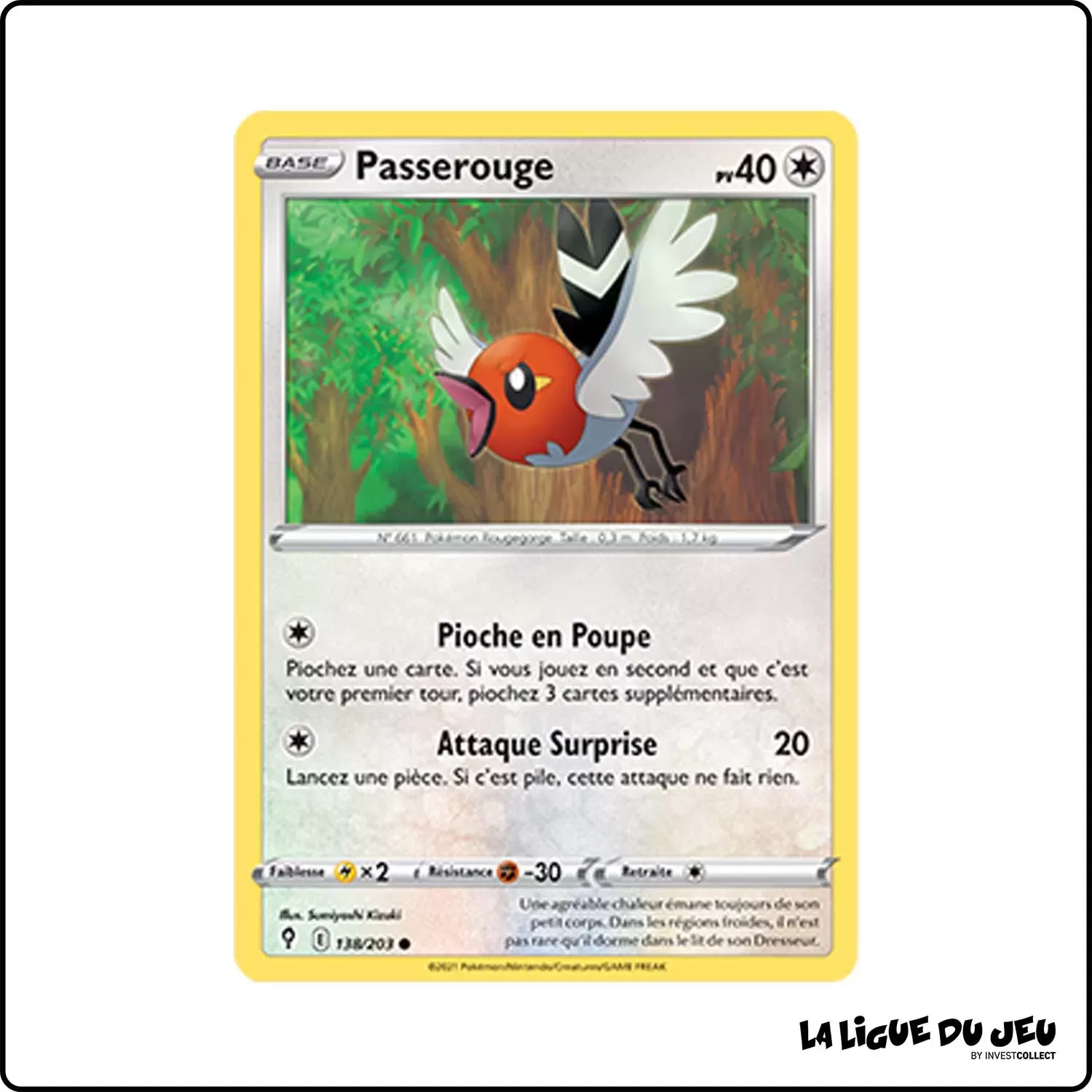 Commune - Pokemon - Évolution Céleste - Passerouge 138/203