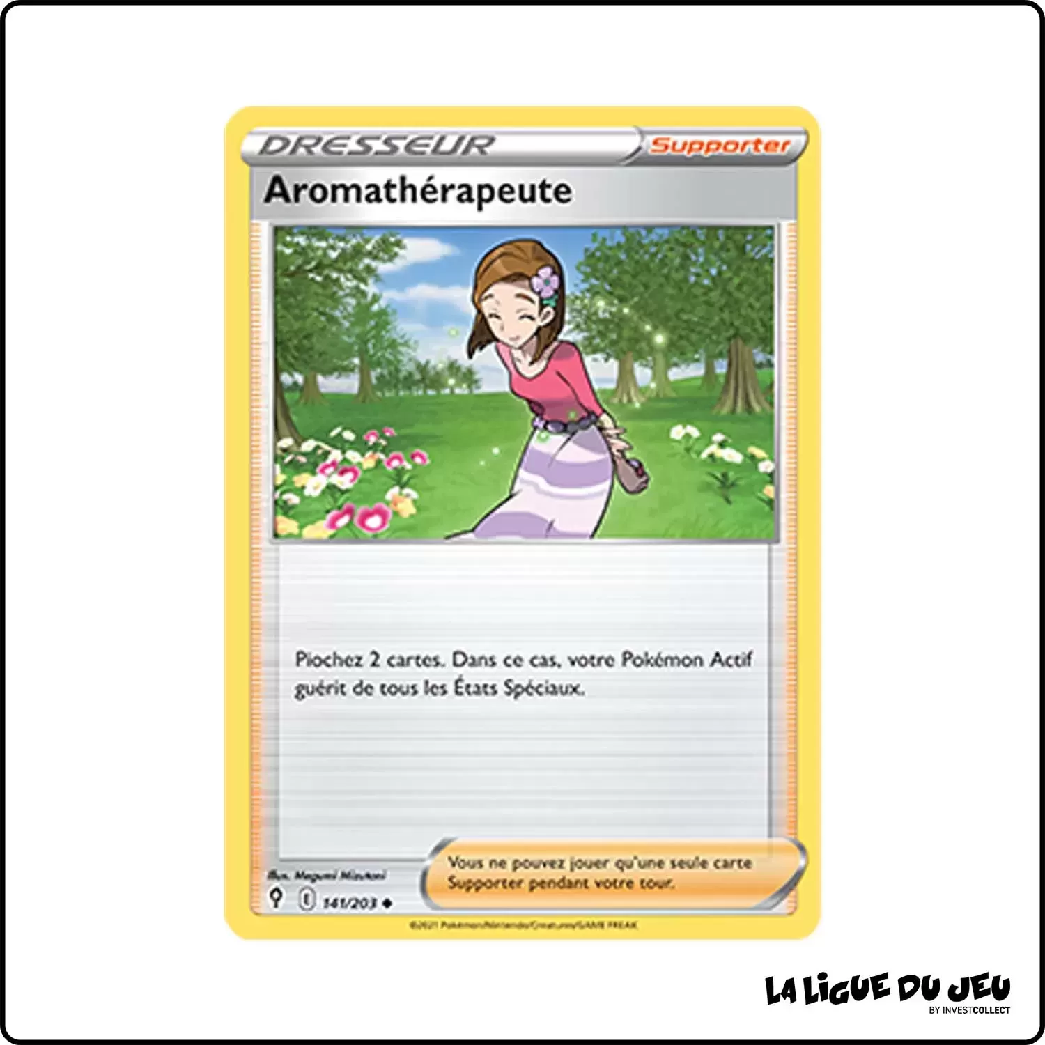 Peu commune - Pokemon - Évolution Céleste - Aromathérapeute 141/203