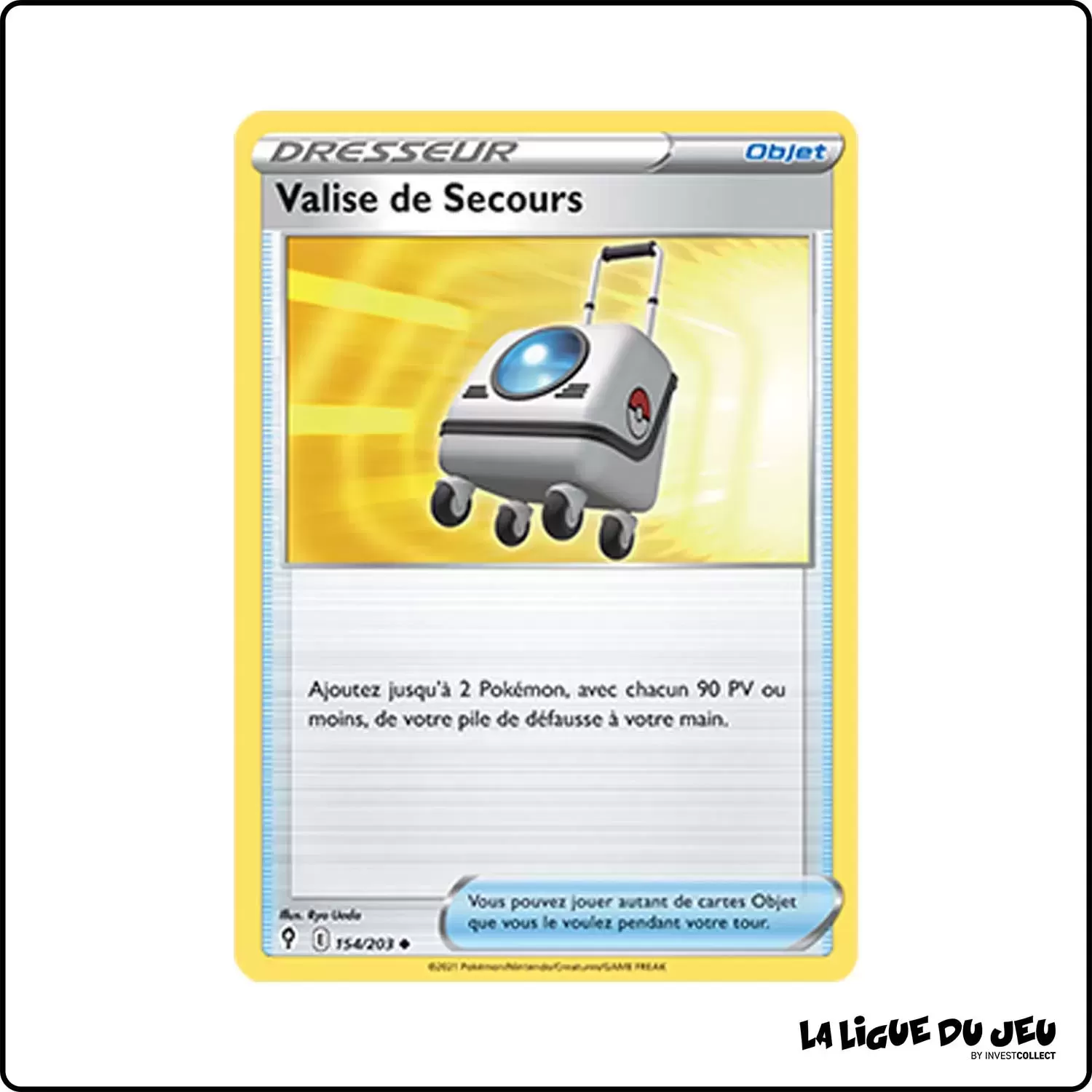 Peu commune - Pokemon - Évolution Céleste - Valise de Secours 154/203