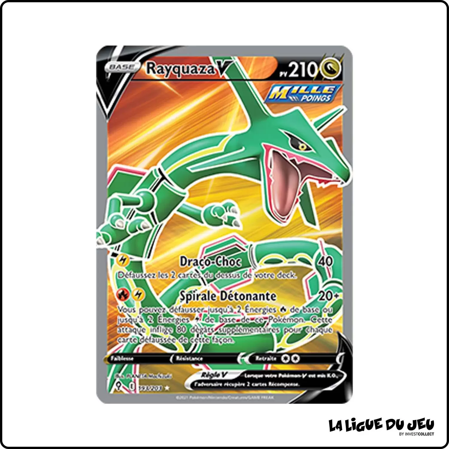 Ultra - Pokemon - Évolution Céleste - Rayquaza-V 193/203