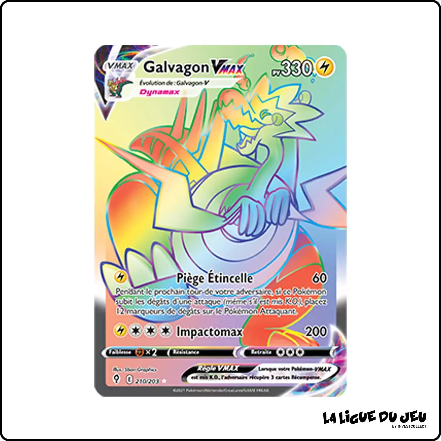 Secrete - Pokemon - Évolution Céleste - Galvagon-VMAX 210/203