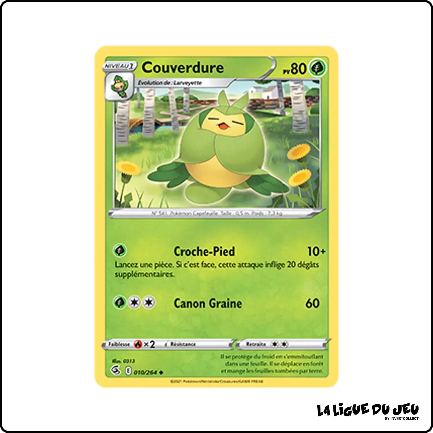 Peu commune - Pokemon - Poing de Fusion - Couverdure 10/264