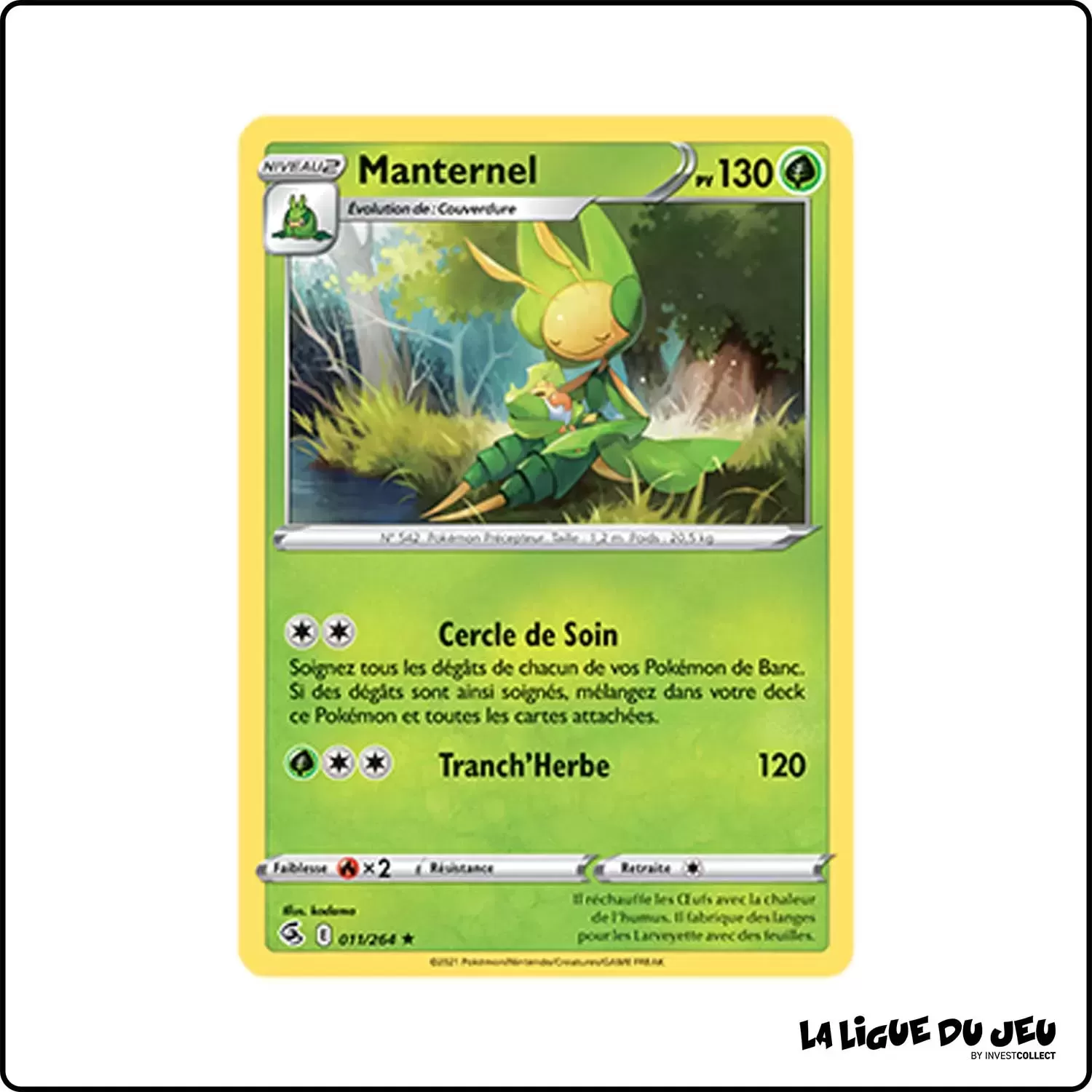 Rare - Pokemon - Poing de Fusion - Manternel 11/264