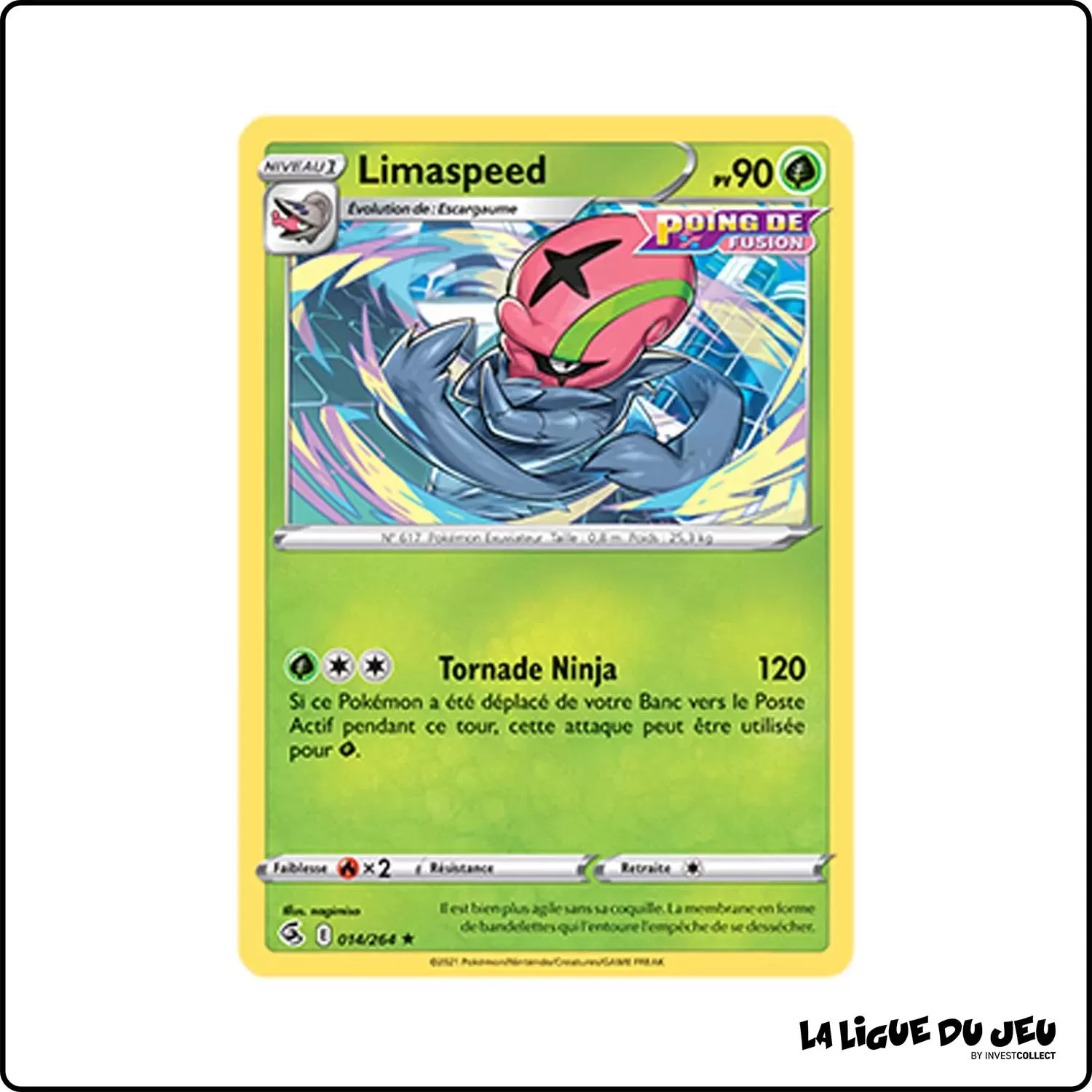 Rare - Pokemon - Poing de Fusion - Limaspeed 14/264