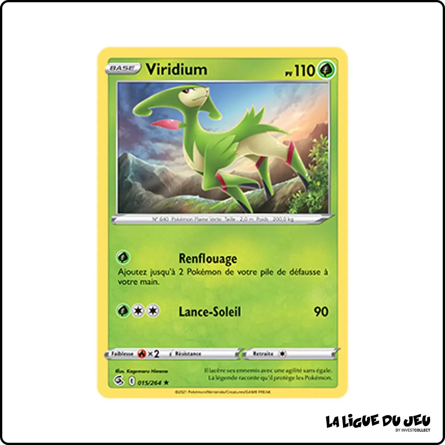 Rare - Pokemon - Poing de Fusion - Viridium 15/264