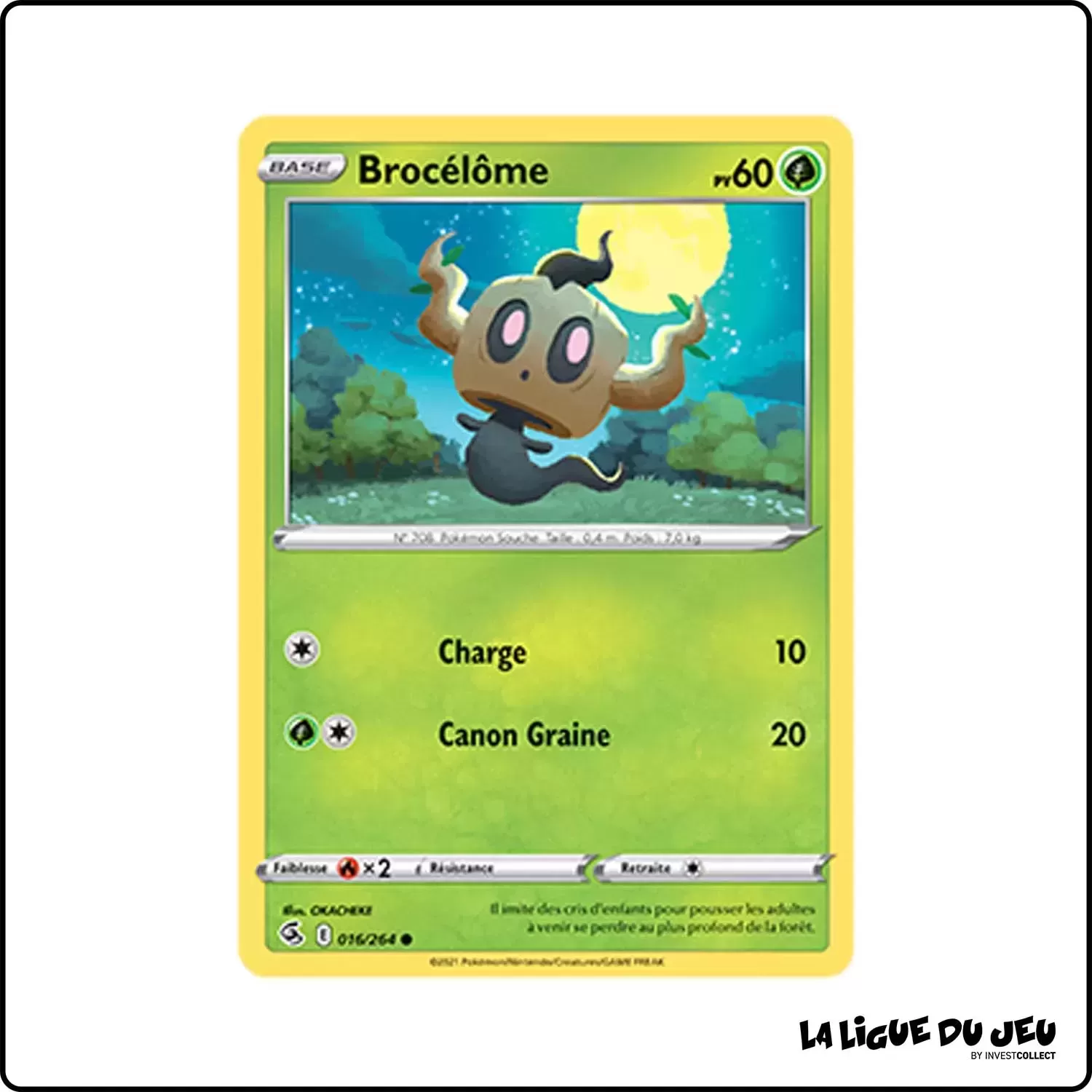 Commune - Pokemon - Poing de Fusion - Brocélôme 16/264