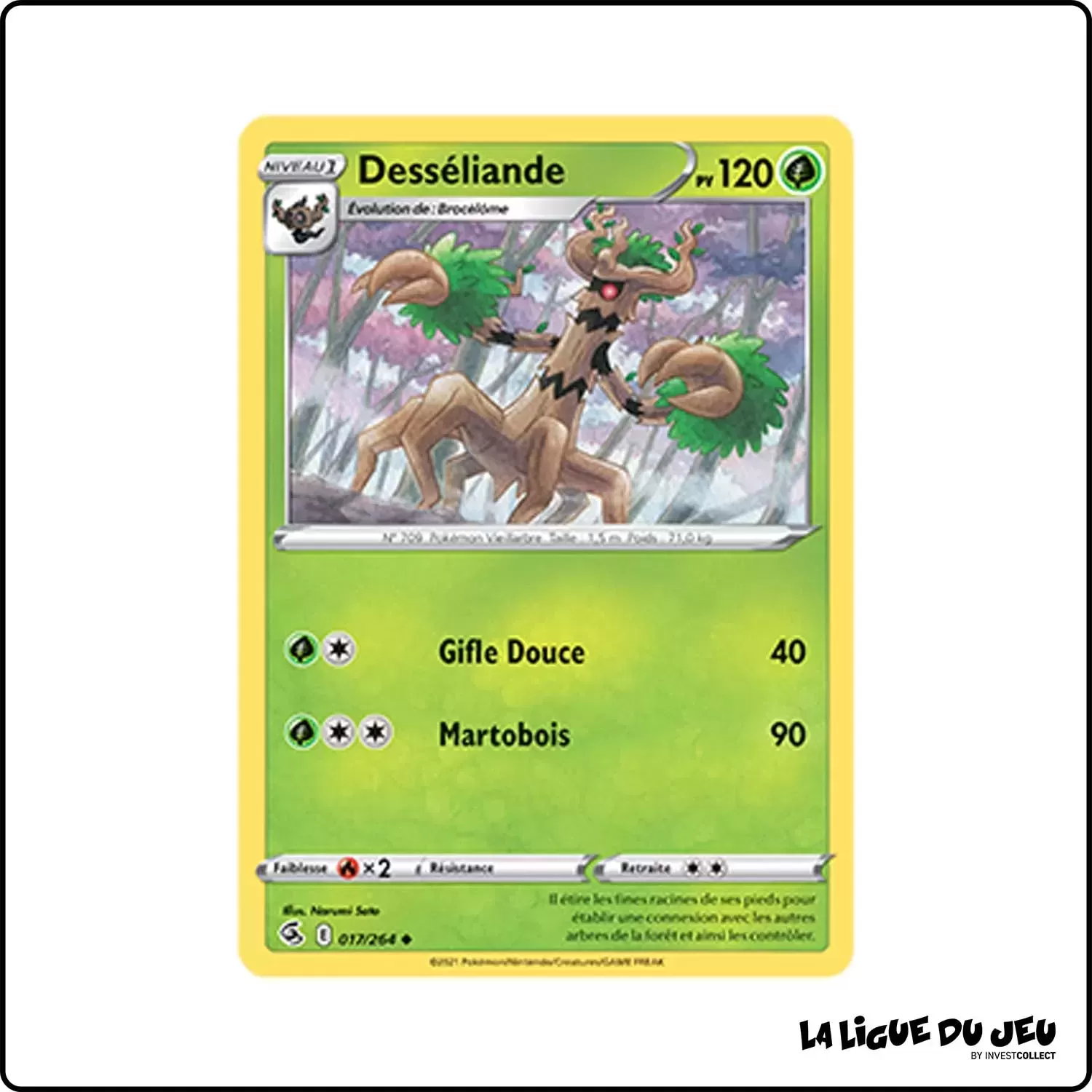 Peu commune - Pokemon - Poing de Fusion - Desséliande 17/264