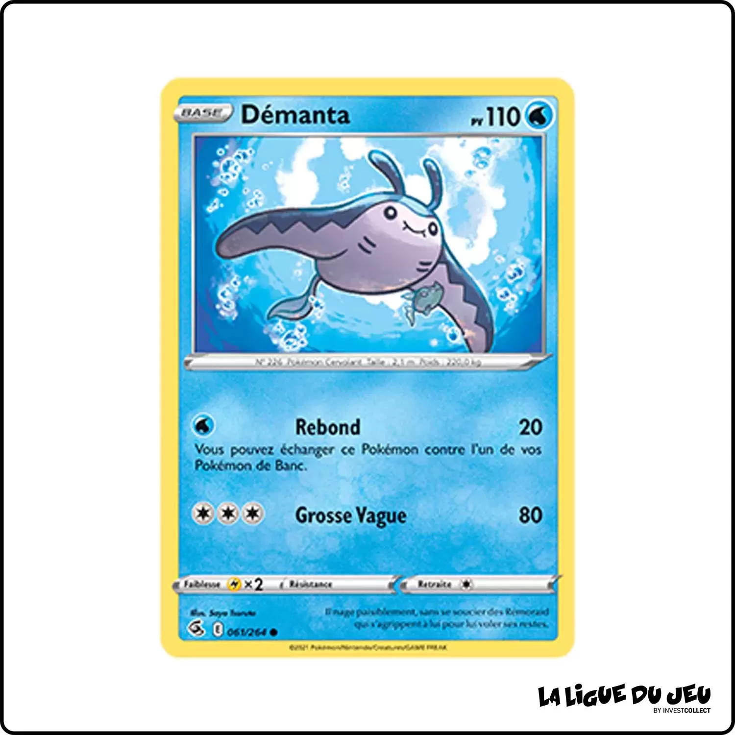 Commune - Pokemon - Poing de Fusion - Démanta 61/264