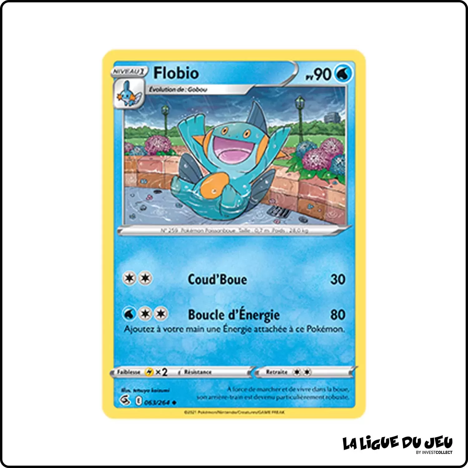 Peu commune - Pokemon - Poing de Fusion - Flobio 63/264