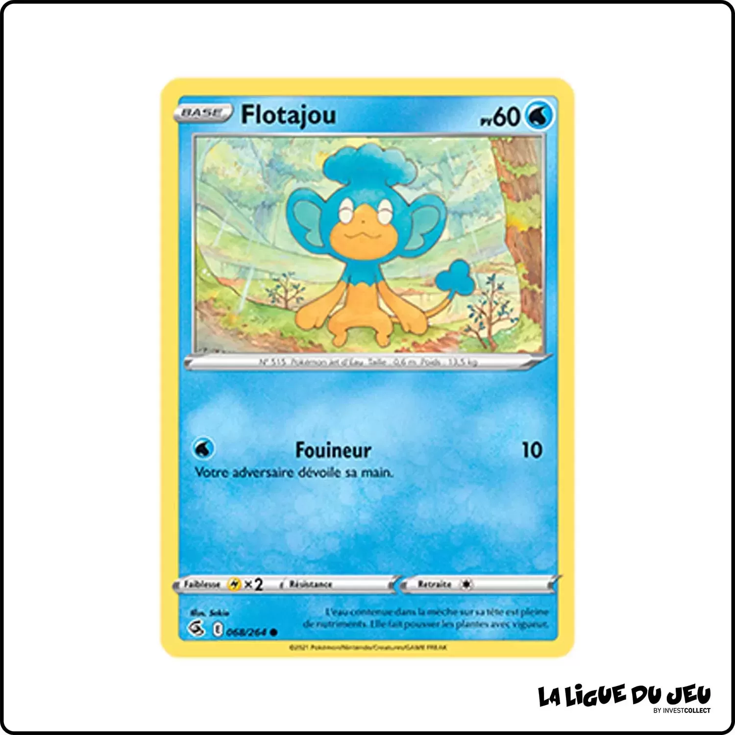 Commune - Pokemon - Poing de Fusion - Flotajou 68/264