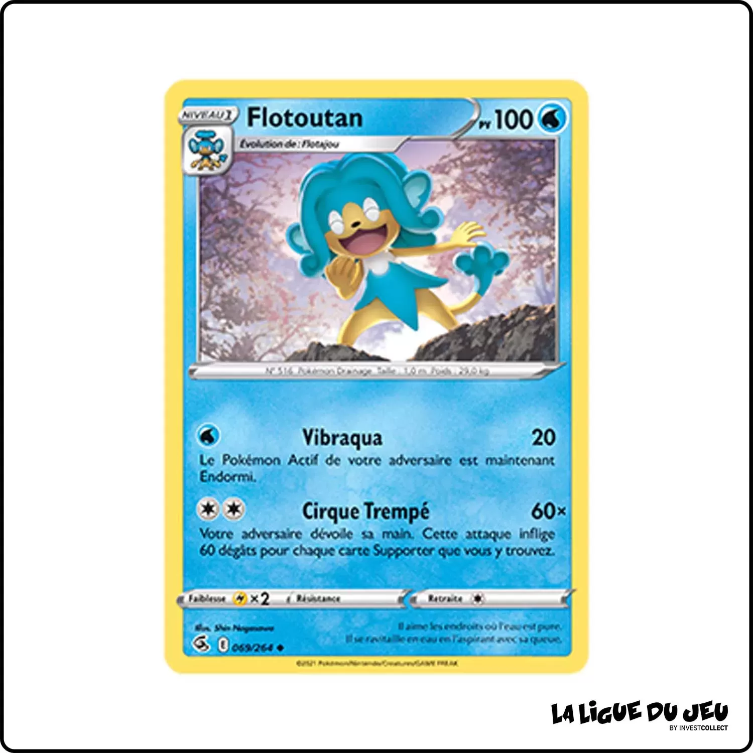 Peu commune - Pokemon - Poing de Fusion - Flotoutan 69/264