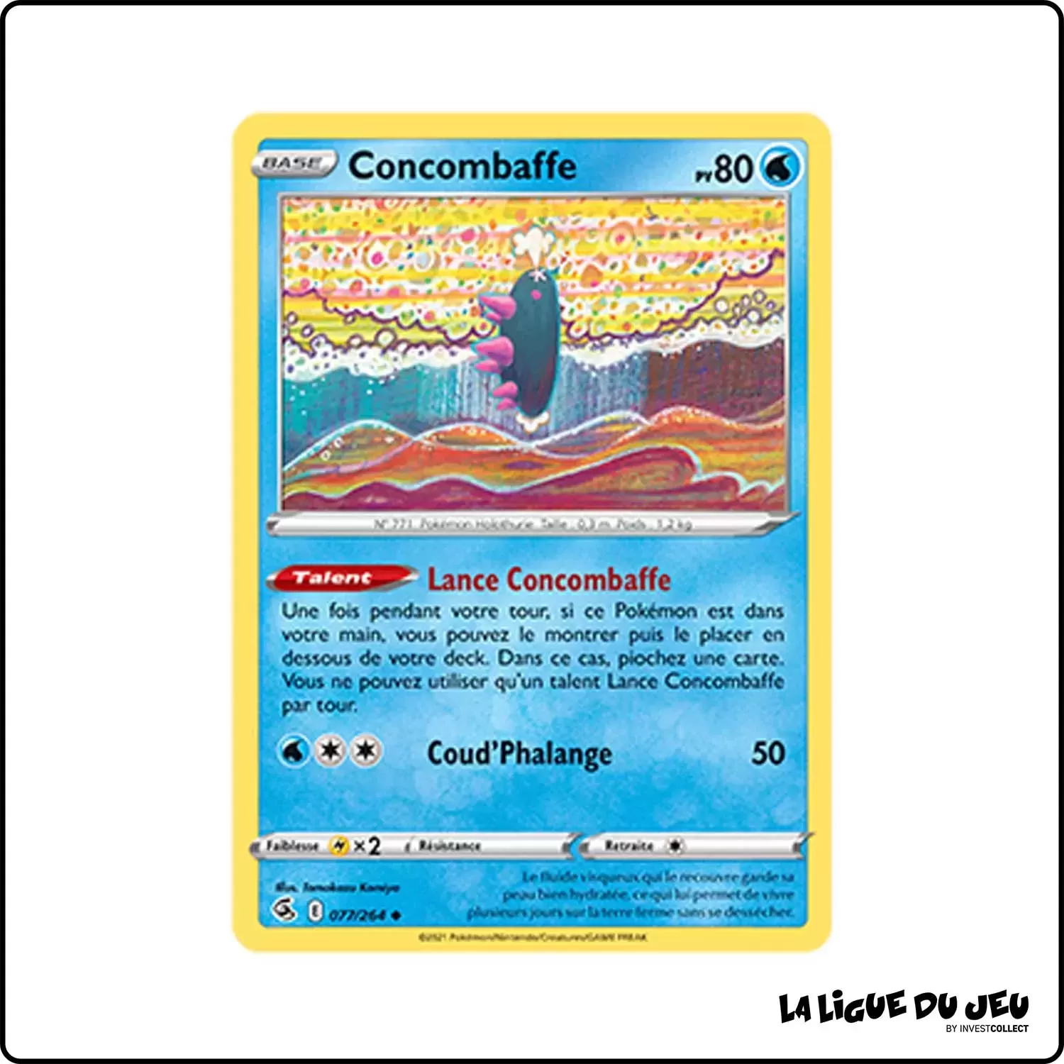 Peu commune - Pokemon - Poing de Fusion - Concombaffe 77/264