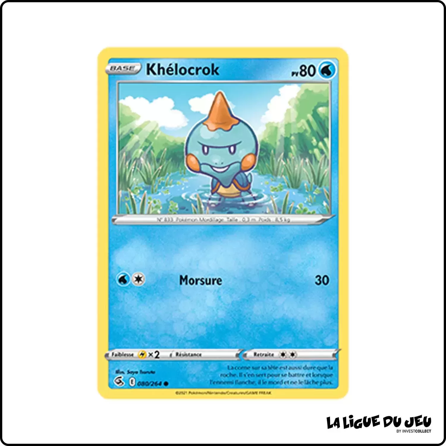 Commune - Pokemon - Poing de Fusion - Khélocrok 80/264