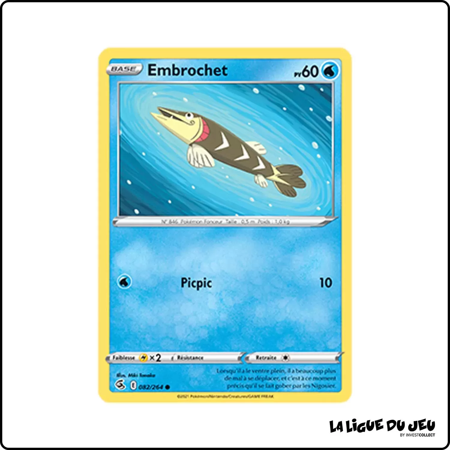 Commune - Pokemon - Poing de Fusion - Embrochet 82/264